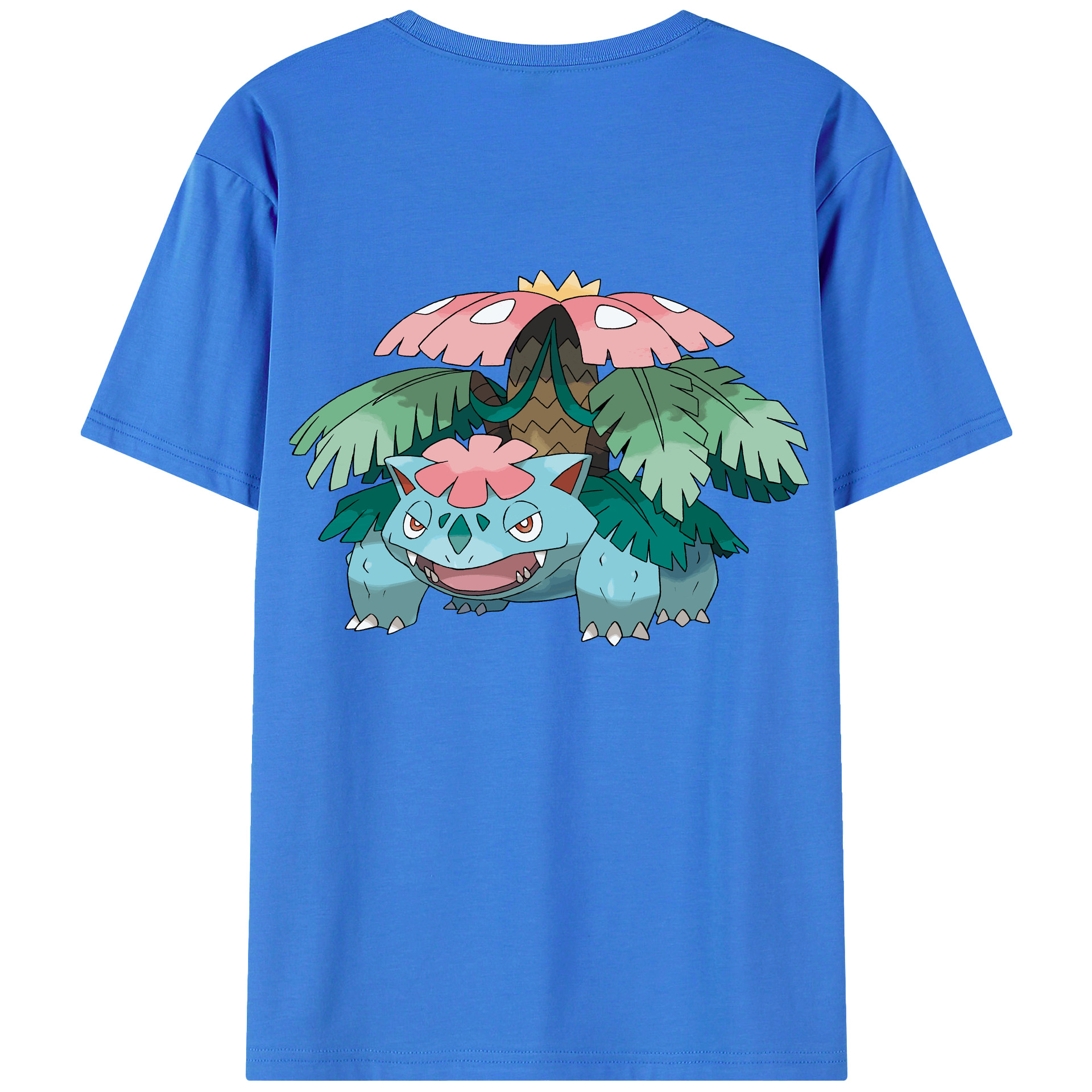 （画像用） ポケットモンスター Pokémon 綿100％半袖Tシャツ（背面プリント）