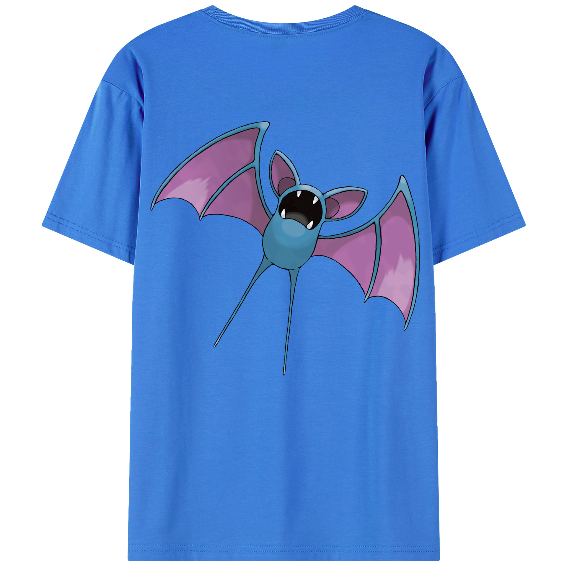 （画像用） ポケットモンスター Pokémon 綿100％半袖Tシャツ（背面プリント）