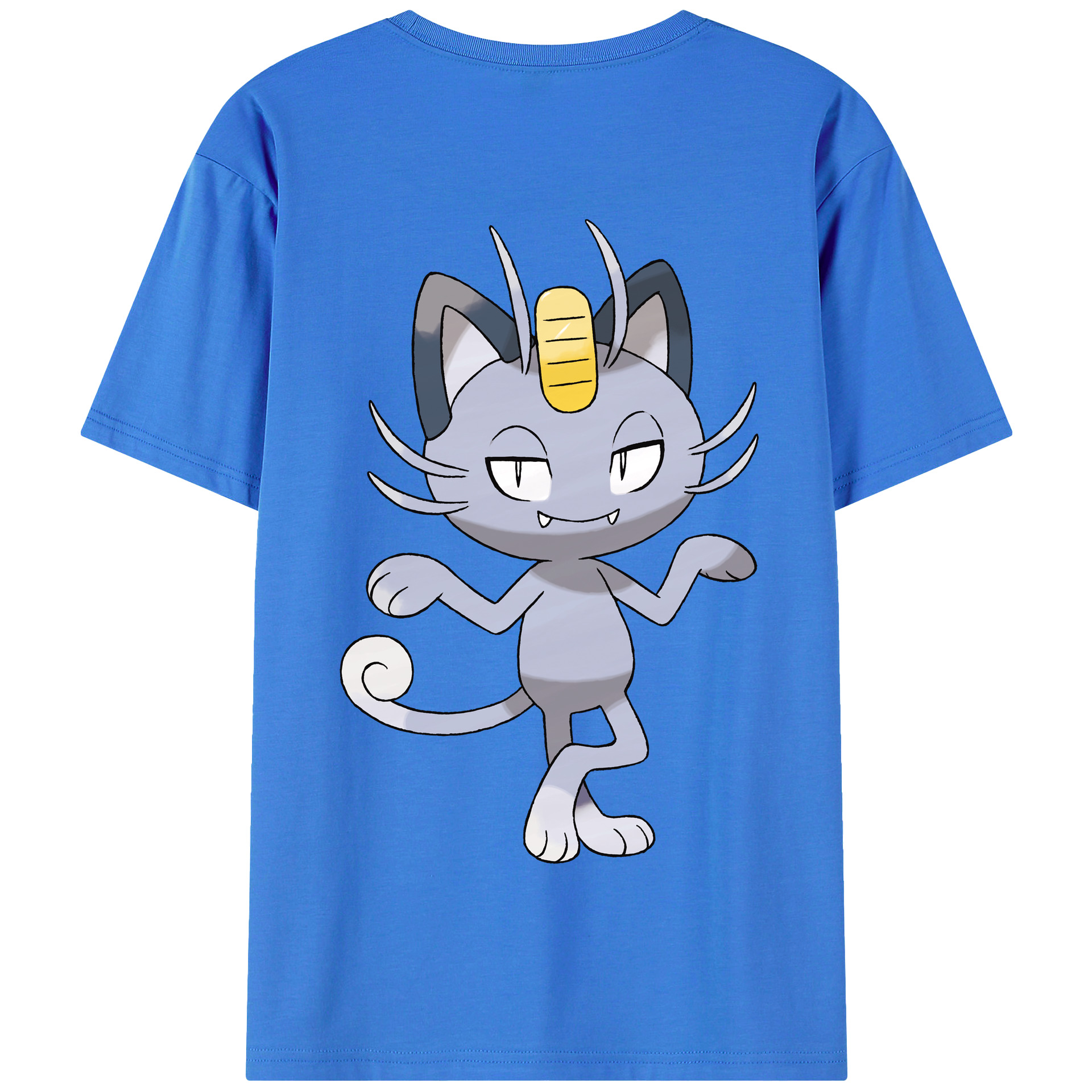 （画像用） ポケットモンスター Pokémon 綿100％半袖Tシャツ（背面プリント）