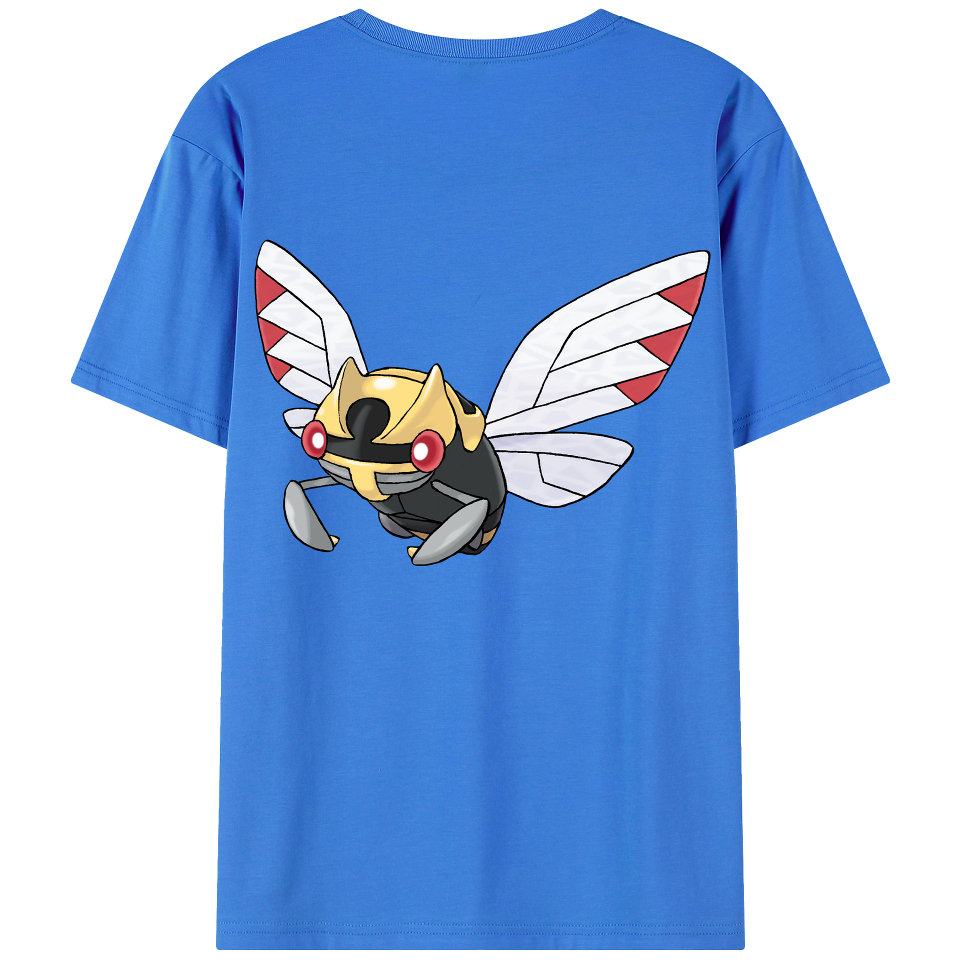（画像用） ポケットモンスター Pokémon 綿100％半袖Tシャツ（背面プリント）