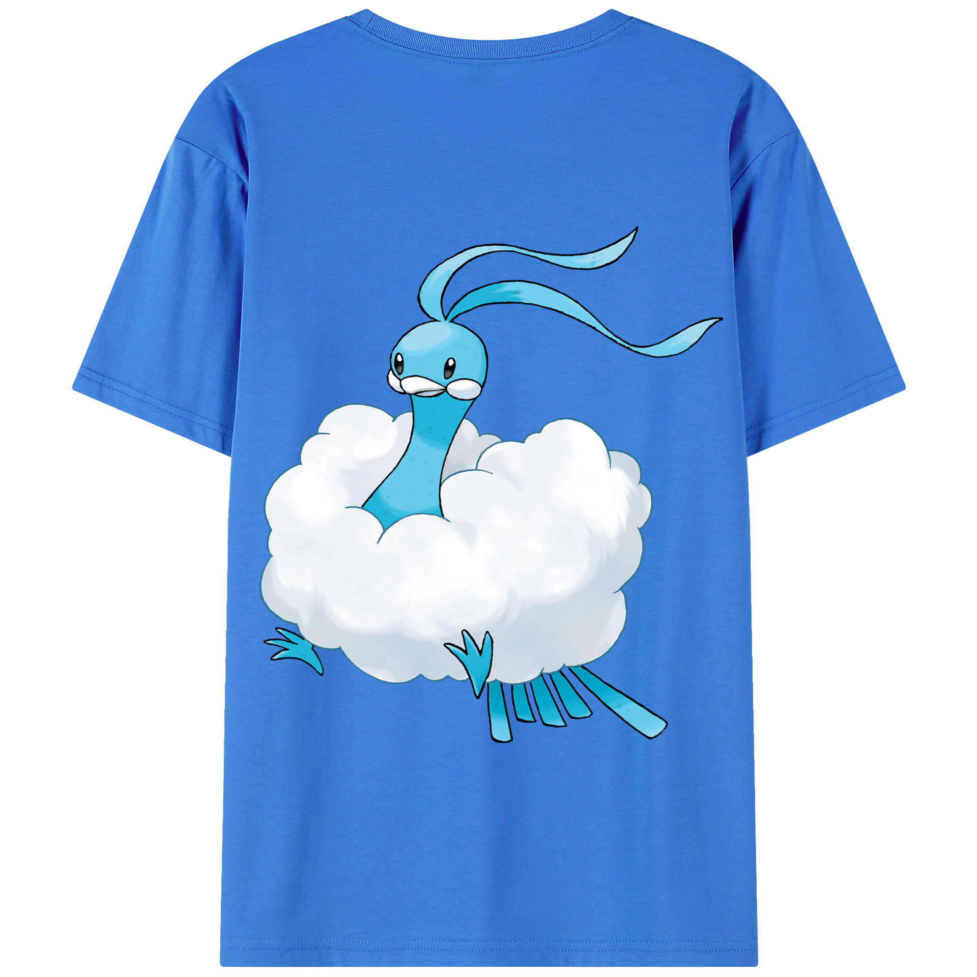 （画像用） ポケットモンスター Pokémon 綿100％半袖Tシャツ（背面プリント）