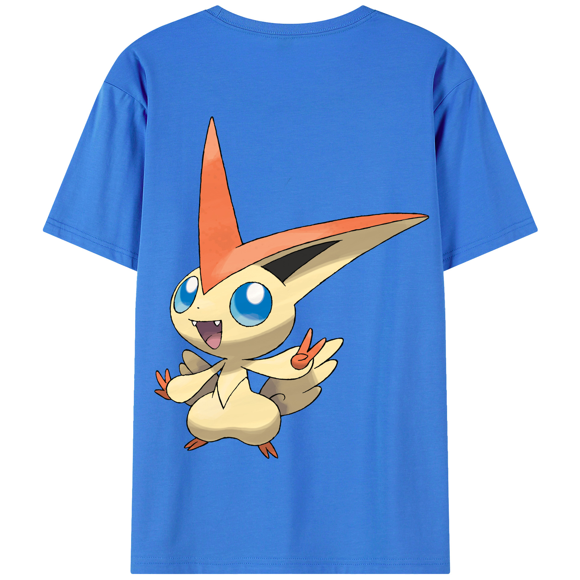 （画像用） ポケットモンスター Pokémon 綿100％半袖Tシャツ（背面プリント）