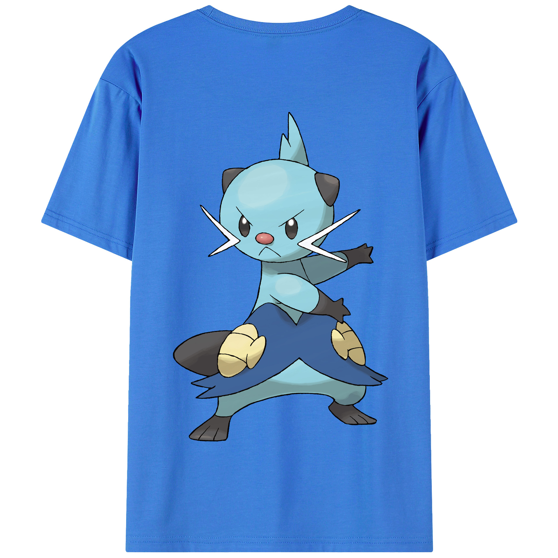 （画像用） ポケットモンスター Pokémon 綿100％半袖Tシャツ（背面プリント）