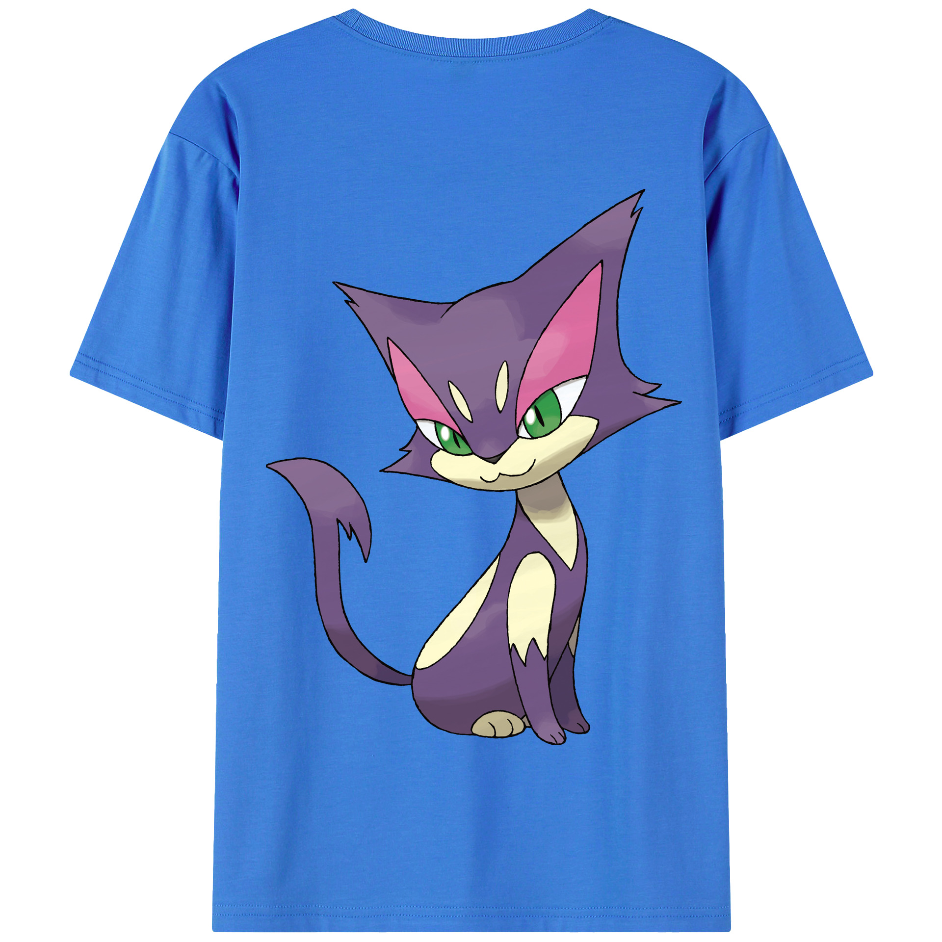 （画像用） ポケットモンスター Pokémon 綿100％半袖Tシャツ（背面プリント）