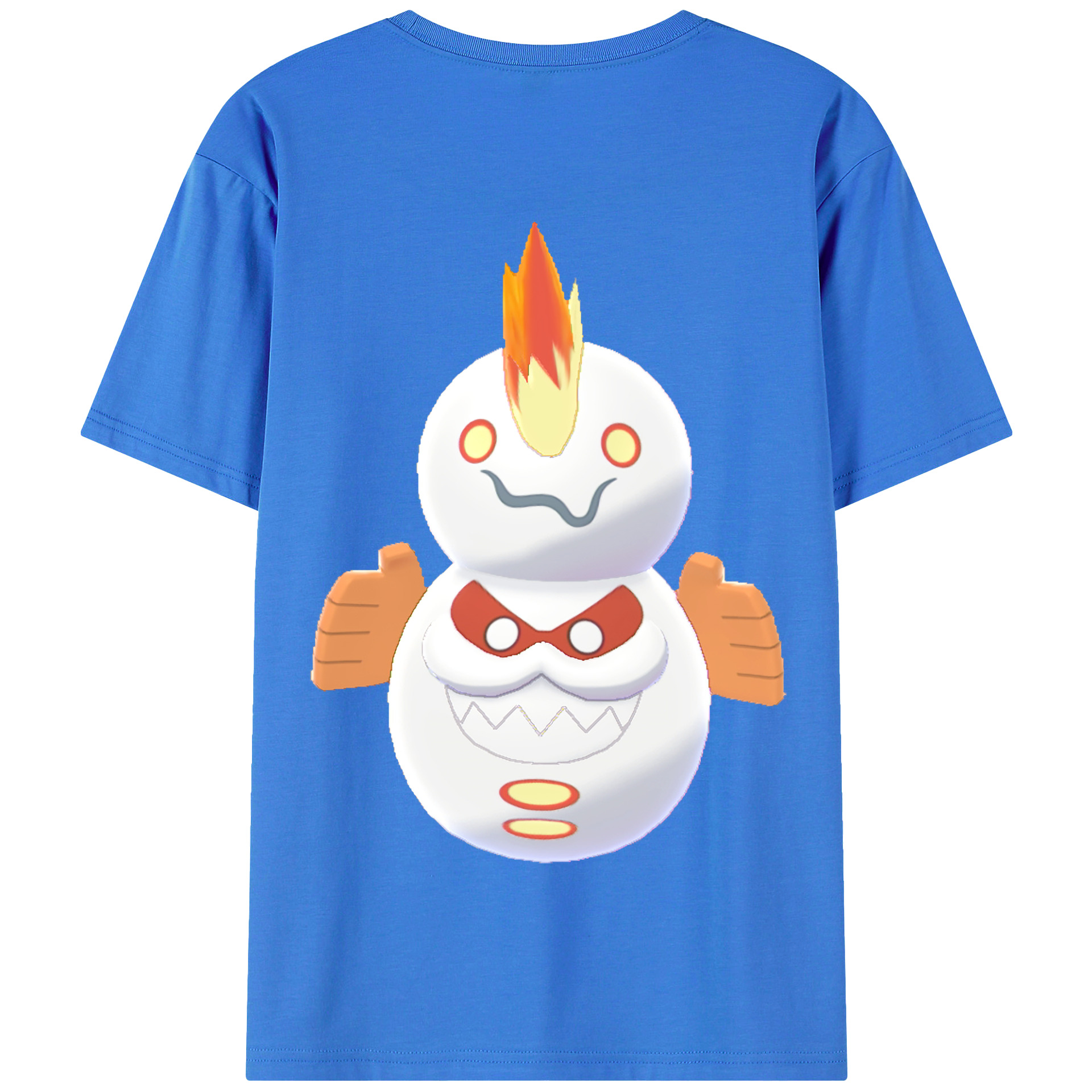 （画像用） ポケットモンスター Pokémon 綿100％半袖Tシャツ（背面プリント）