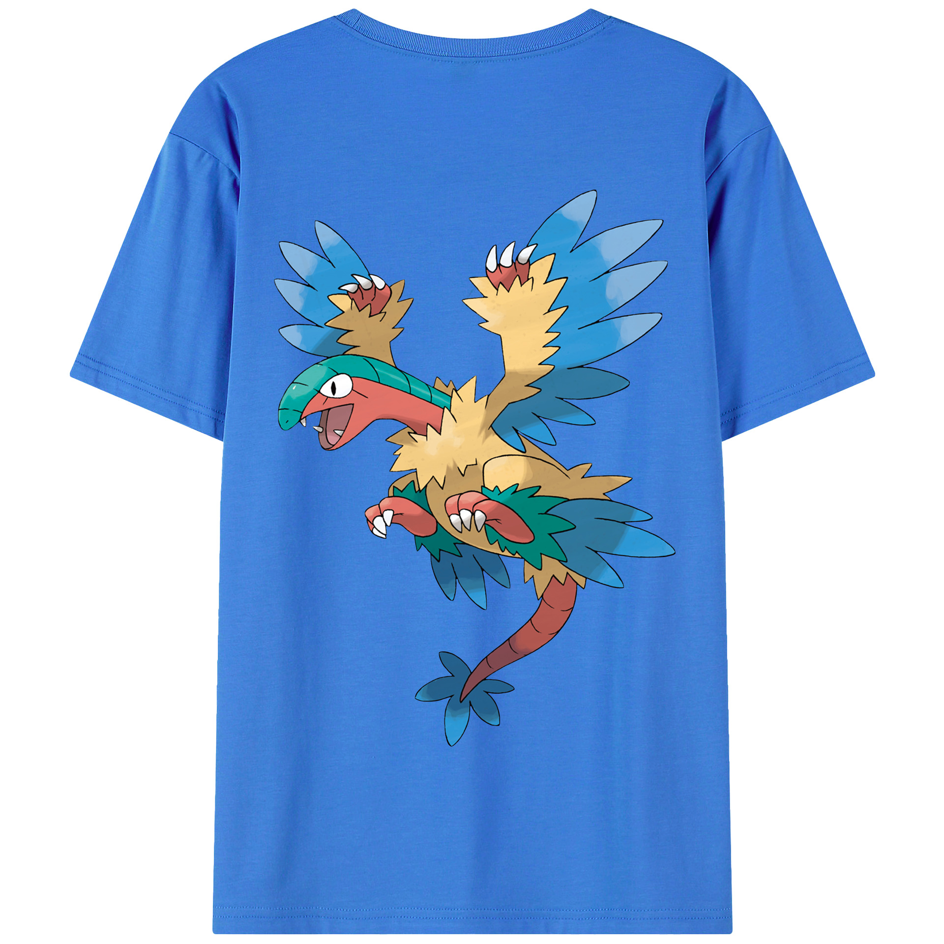 （画像用） ポケットモンスター Pokémon 綿100％半袖Tシャツ（背面プリント）