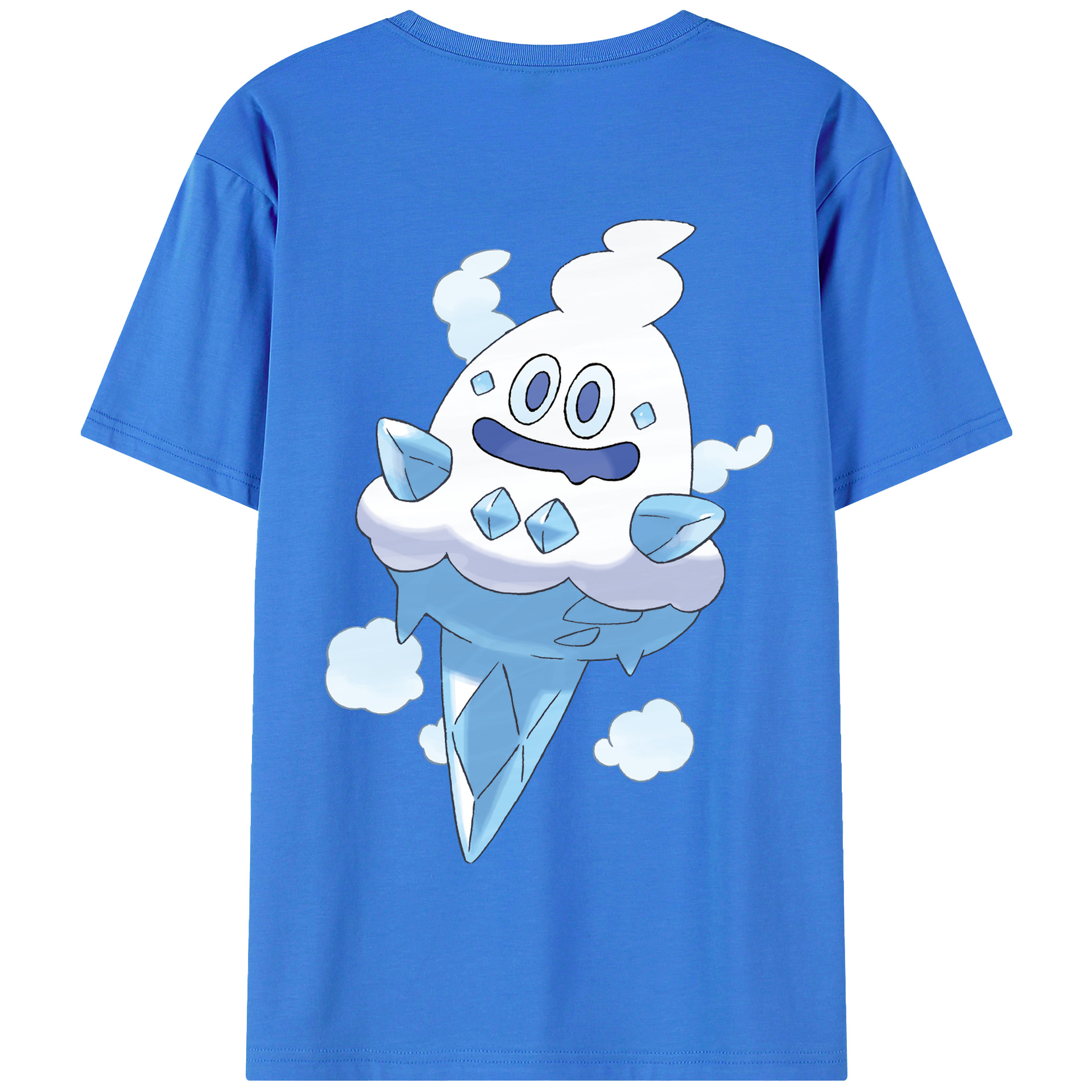 （画像用） ポケットモンスター Pokémon 綿100％半袖Tシャツ（背面プリント）