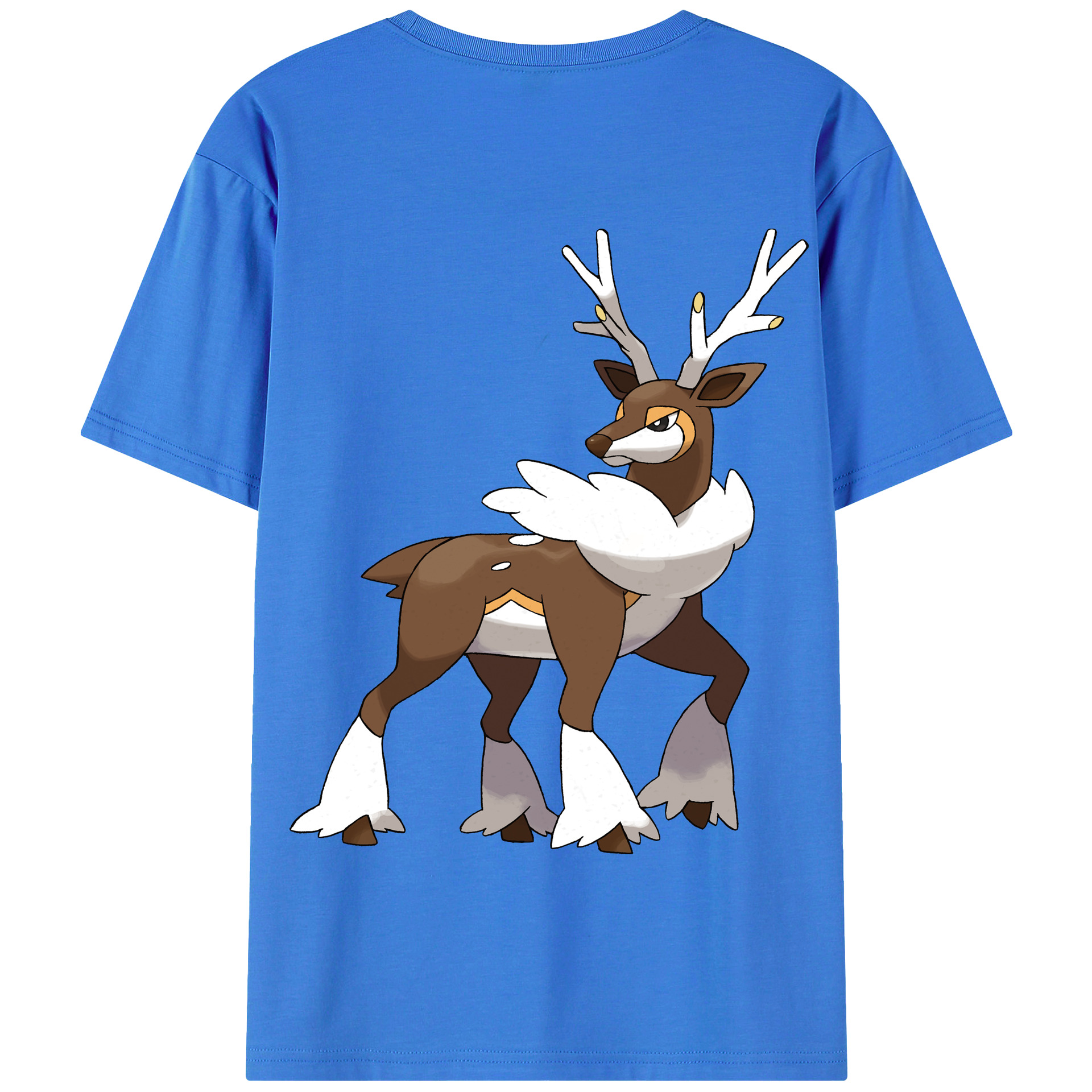 （画像用） ポケットモンスター Pokémon 綿100％半袖Tシャツ（背面プリント）