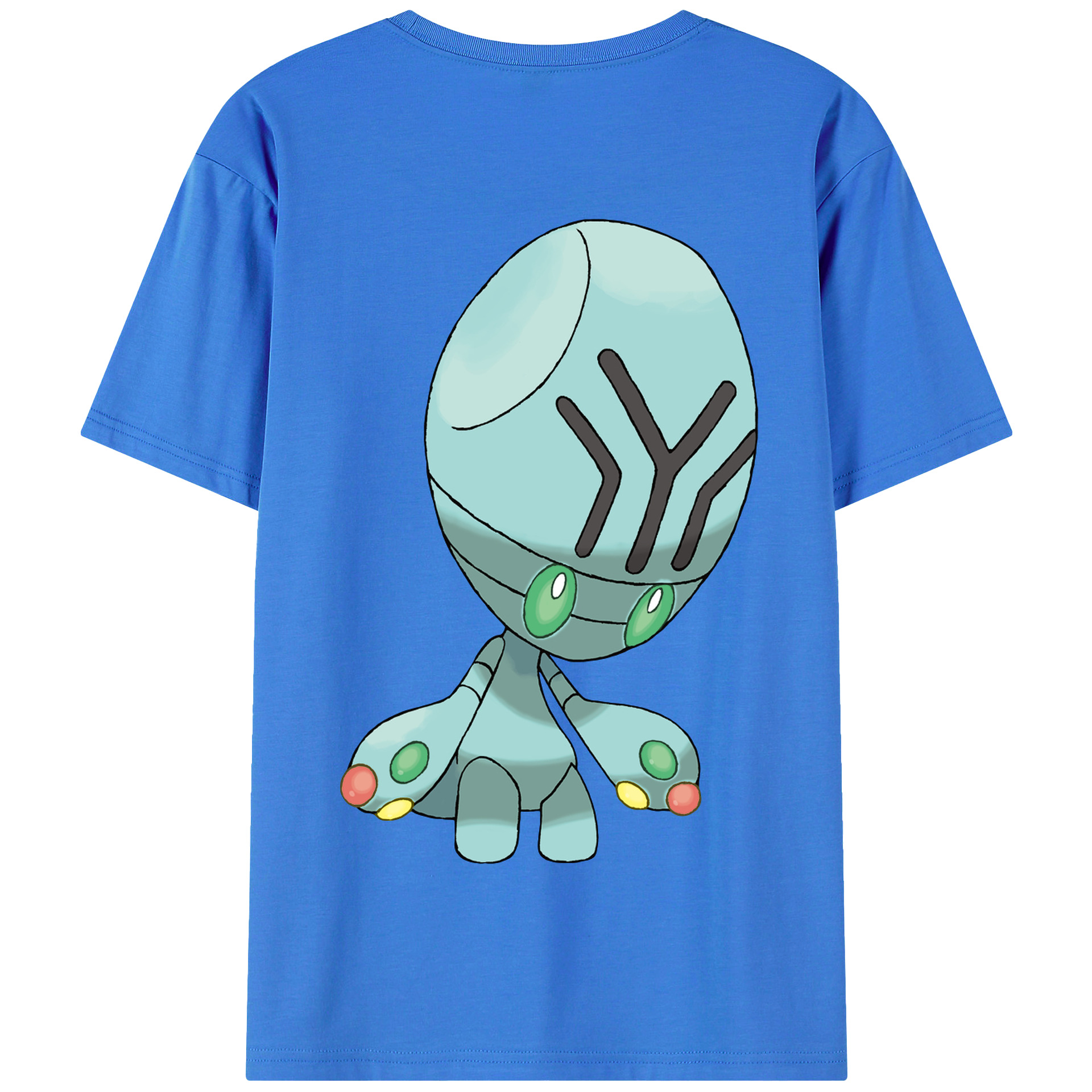 （画像用） ポケットモンスター Pokémon 綿100％半袖Tシャツ（背面プリント）