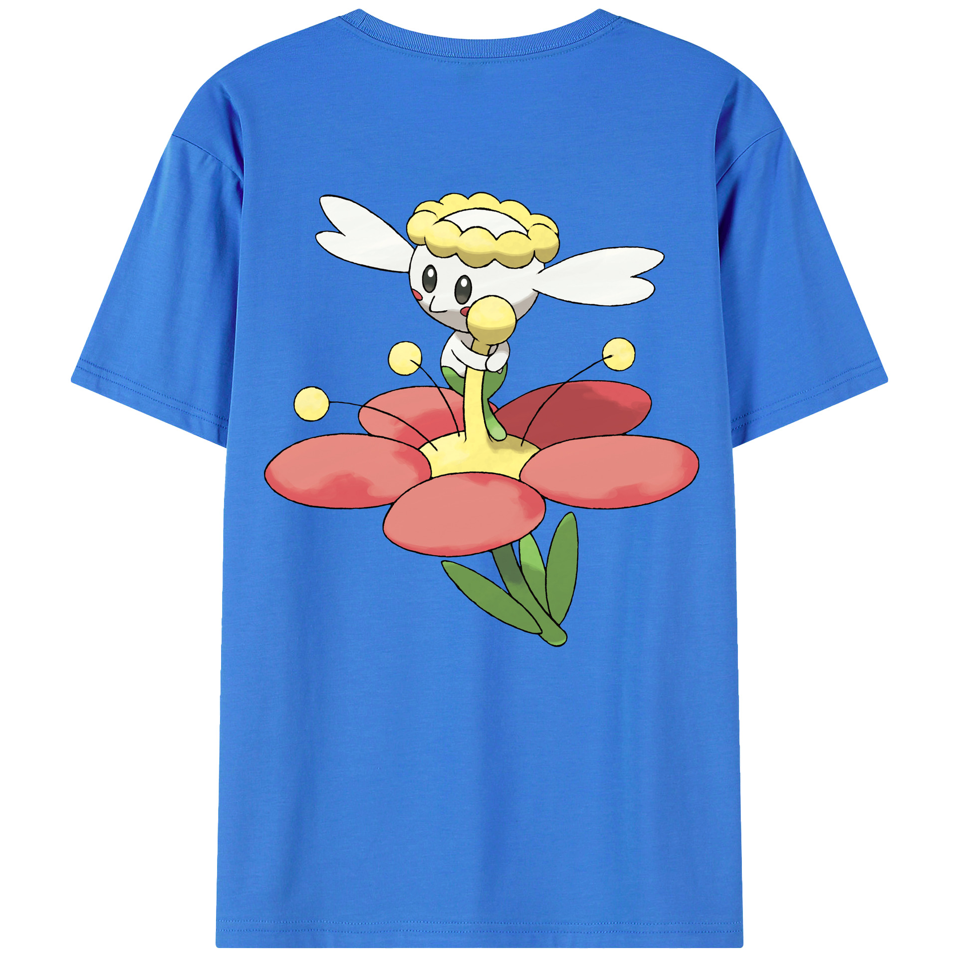 （画像用） ポケットモンスター Pokémon 綿100％半袖Tシャツ（背面プリント）