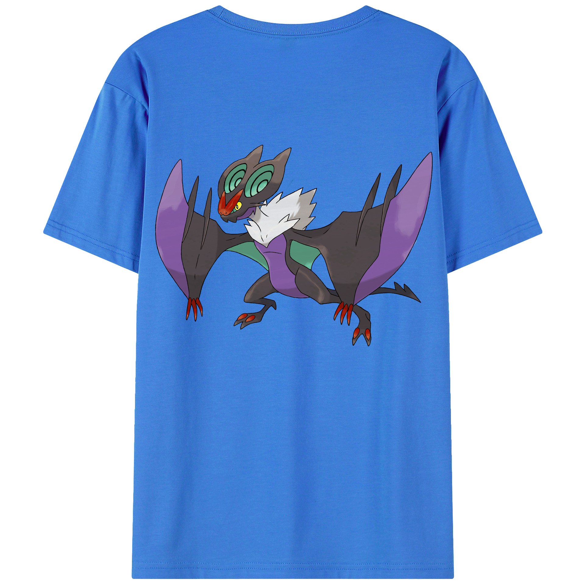 （画像用） ポケットモンスター Pokémon 綿100％半袖Tシャツ（背面プリント）