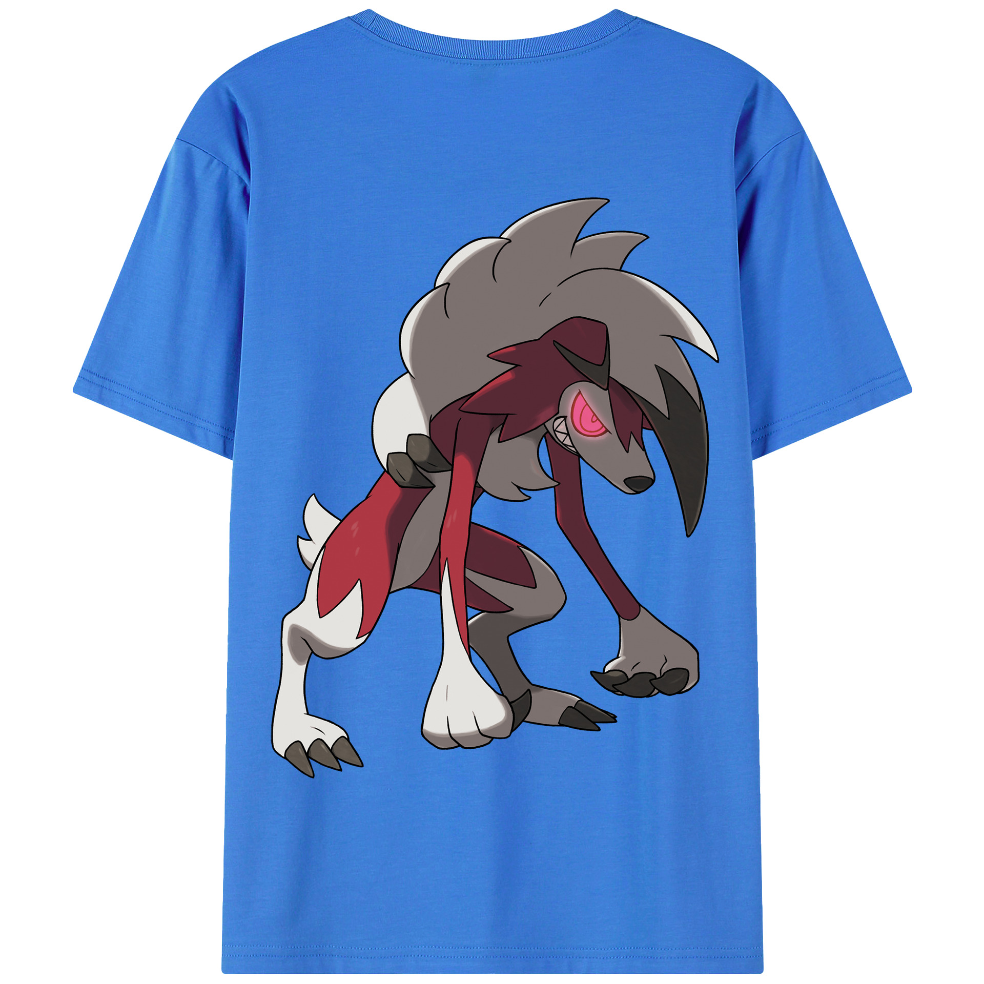 （画像用） ポケットモンスター Pokémon 綿100％半袖Tシャツ（背面プリント）