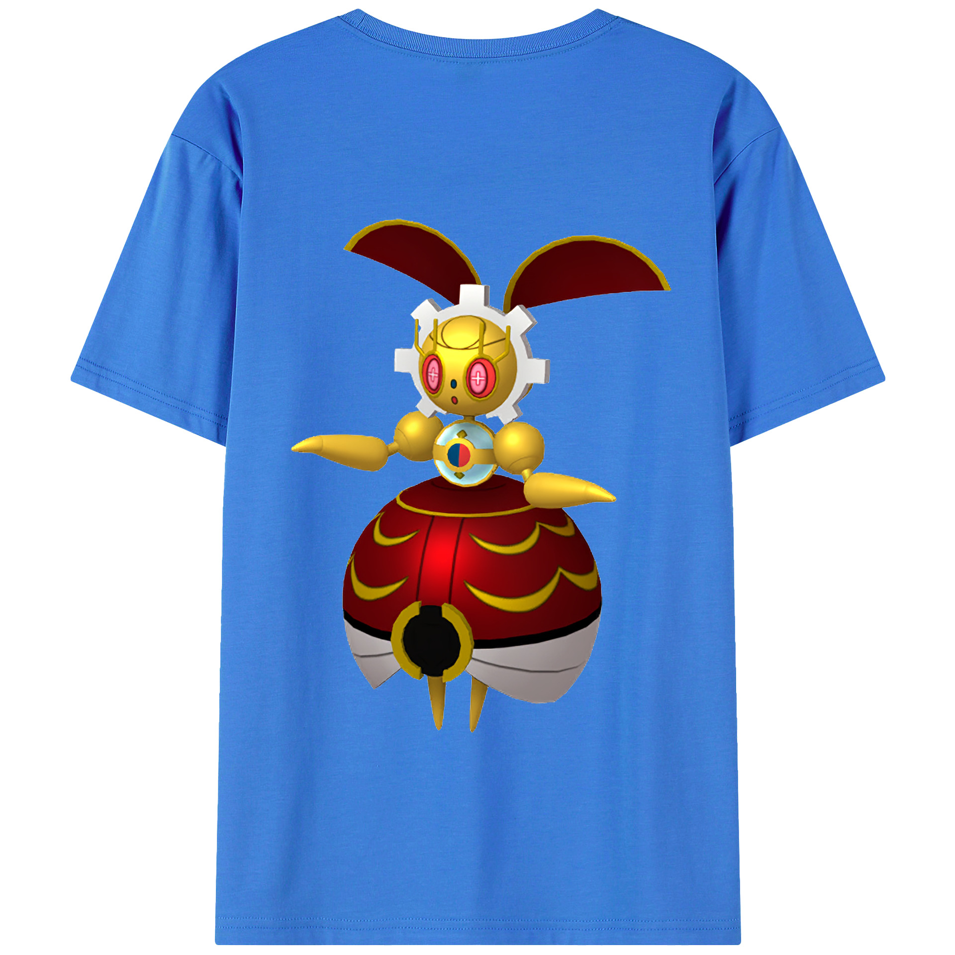 （画像用） ポケットモンスター Pokémon 綿100％半袖Tシャツ（背面プリント）