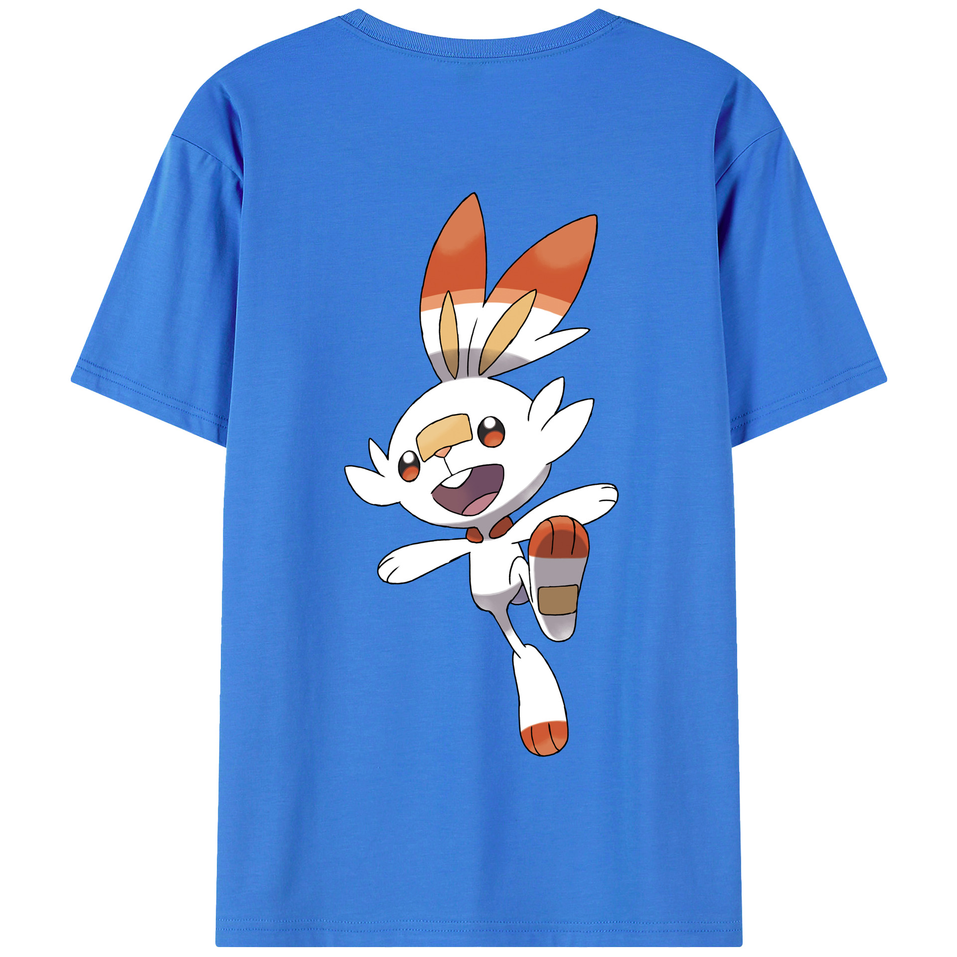 （画像用） ポケットモンスター Pokémon 綿100％半袖Tシャツ（背面プリント）