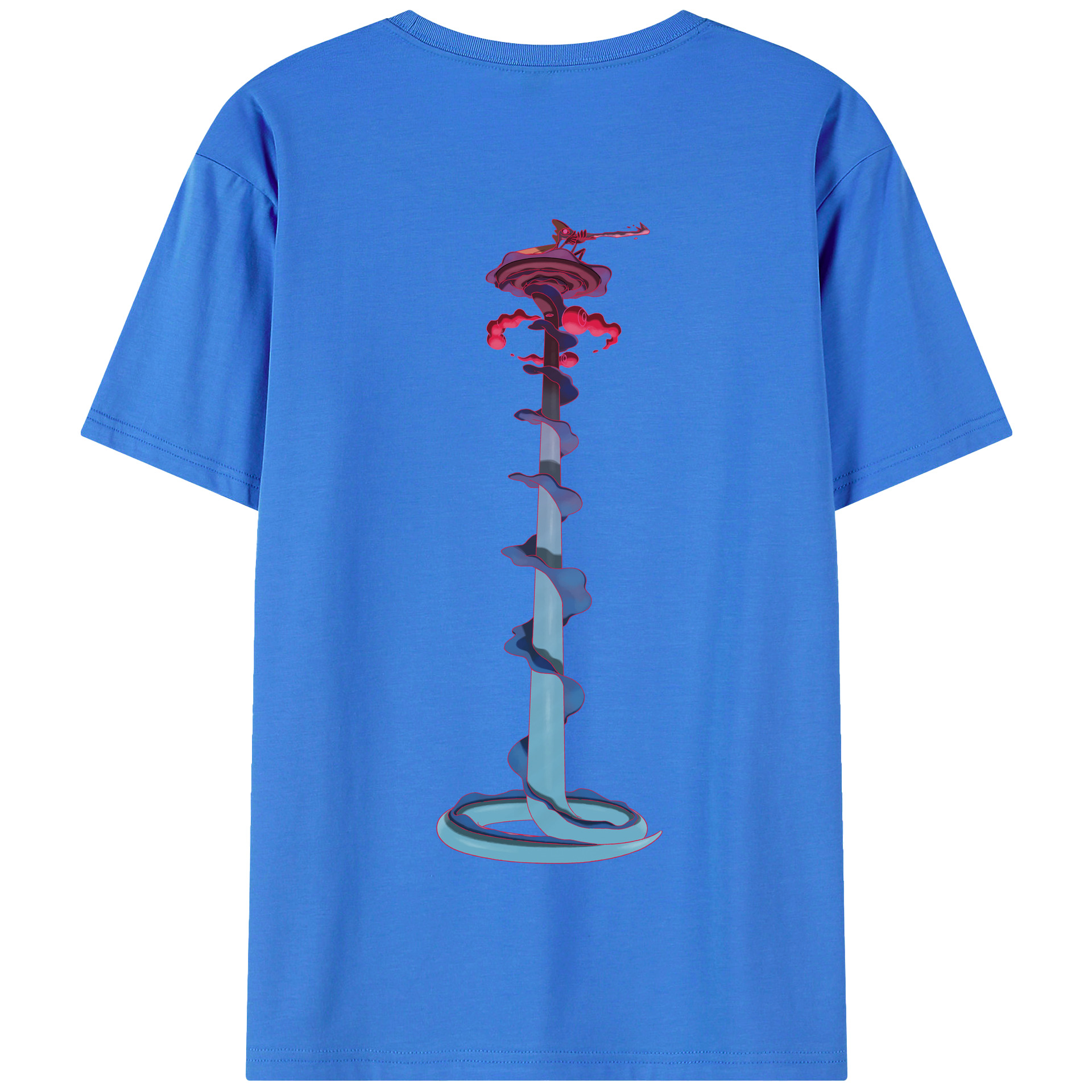 （画像用） ポケットモンスター Pokémon 綿100％半袖Tシャツ（背面プリント）