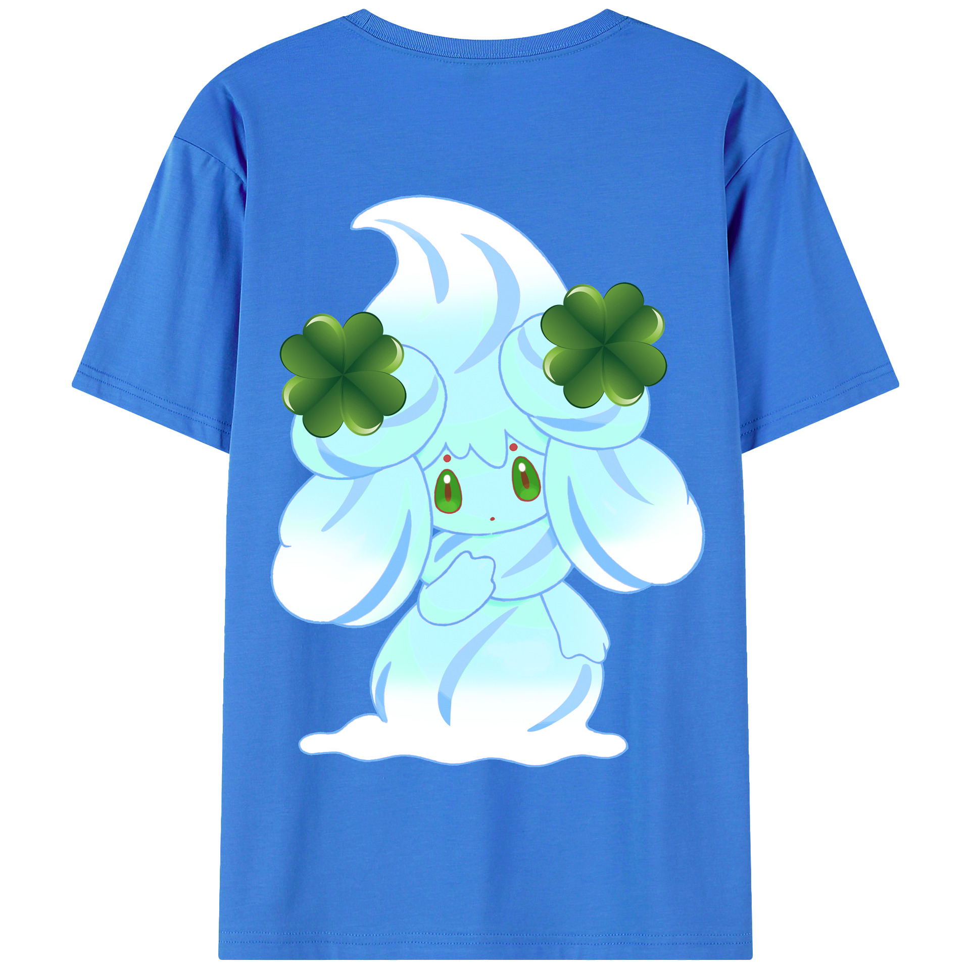 （画像用） ポケットモンスター Pokémon 綿100％半袖Tシャツ（背面プリント）