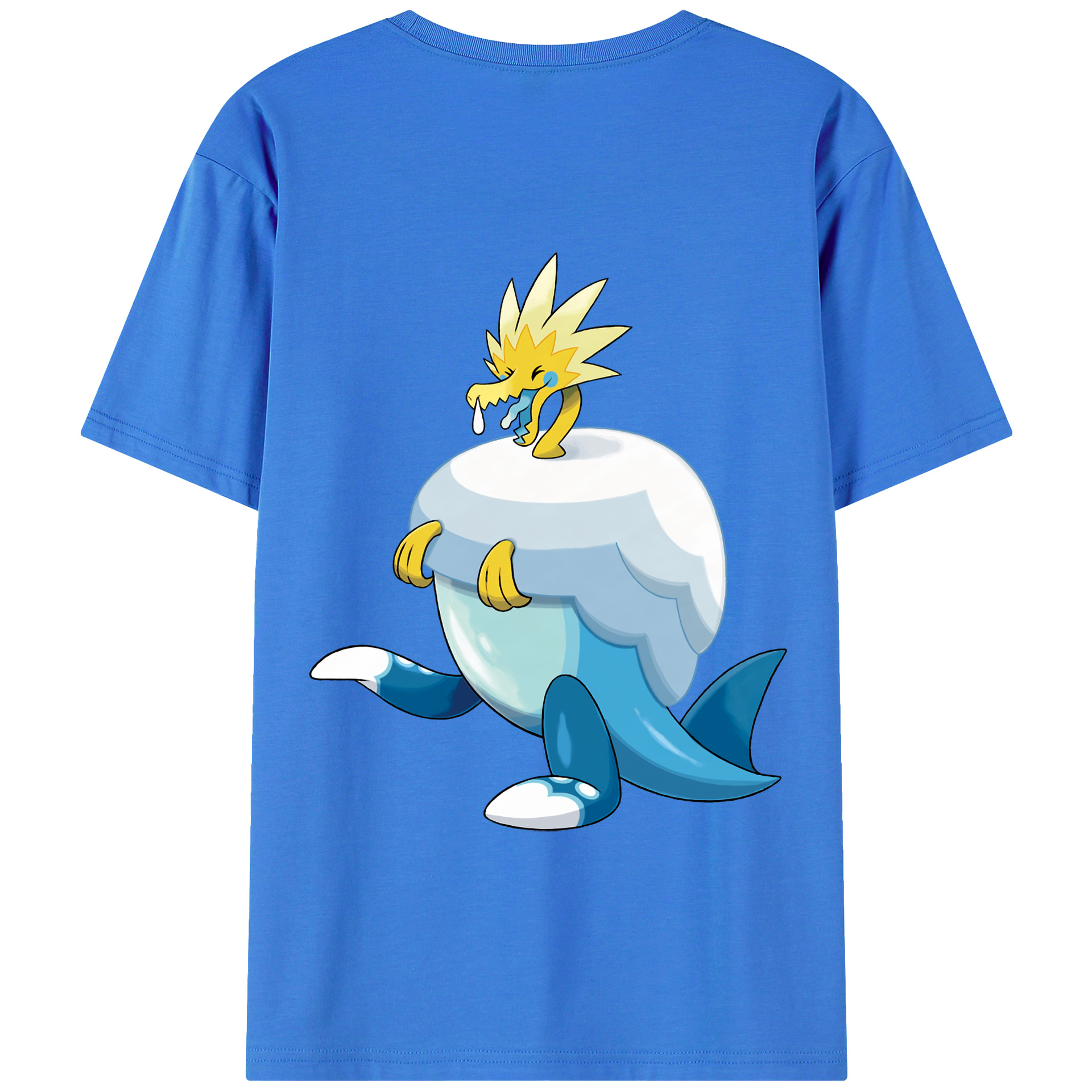 （画像用） ポケットモンスター Pokémon 綿100％半袖Tシャツ（背面プリント）