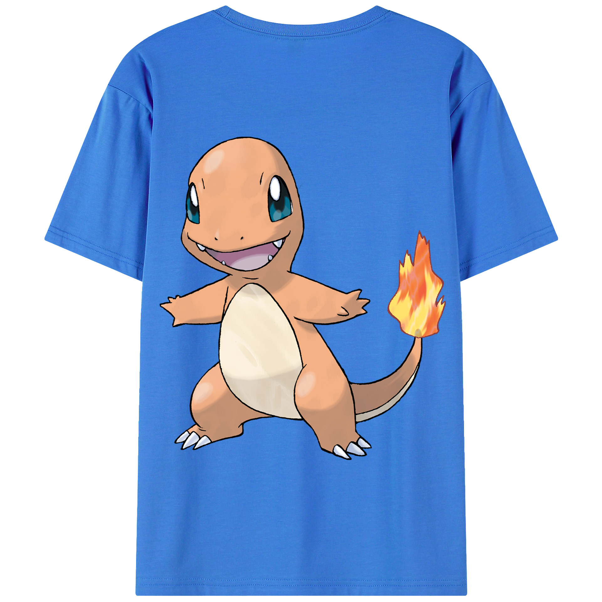 （画像用） ポケットモンスター Pokémon 綿100％半袖Tシャツ（背面プリント）