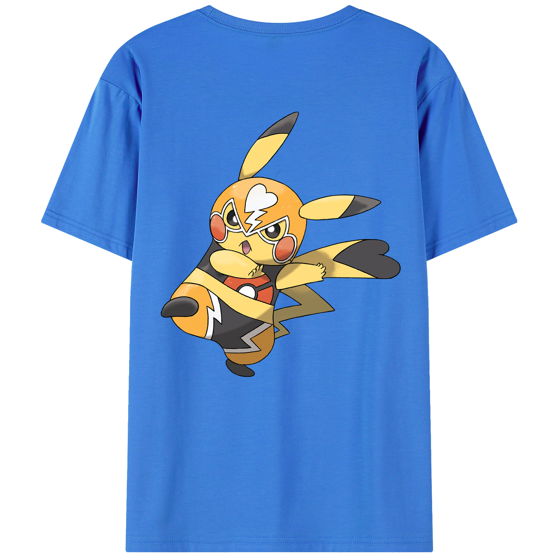 （画像用） ポケットモンスター Pokémon 綿100％半袖Tシャツ（背面プリント）