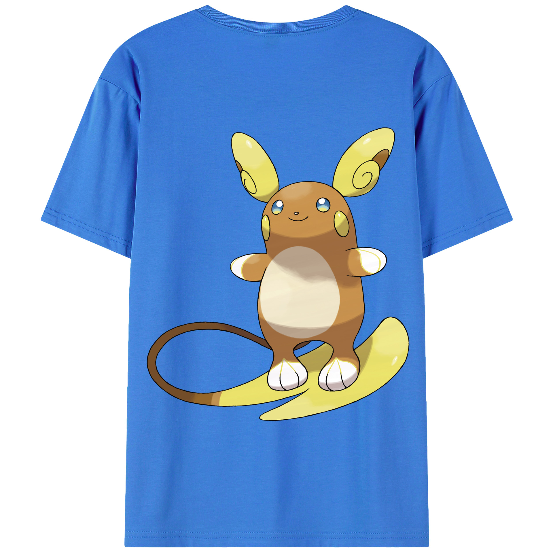 （画像用） ポケットモンスター Pokémon 綿100％半袖Tシャツ（背面プリント）