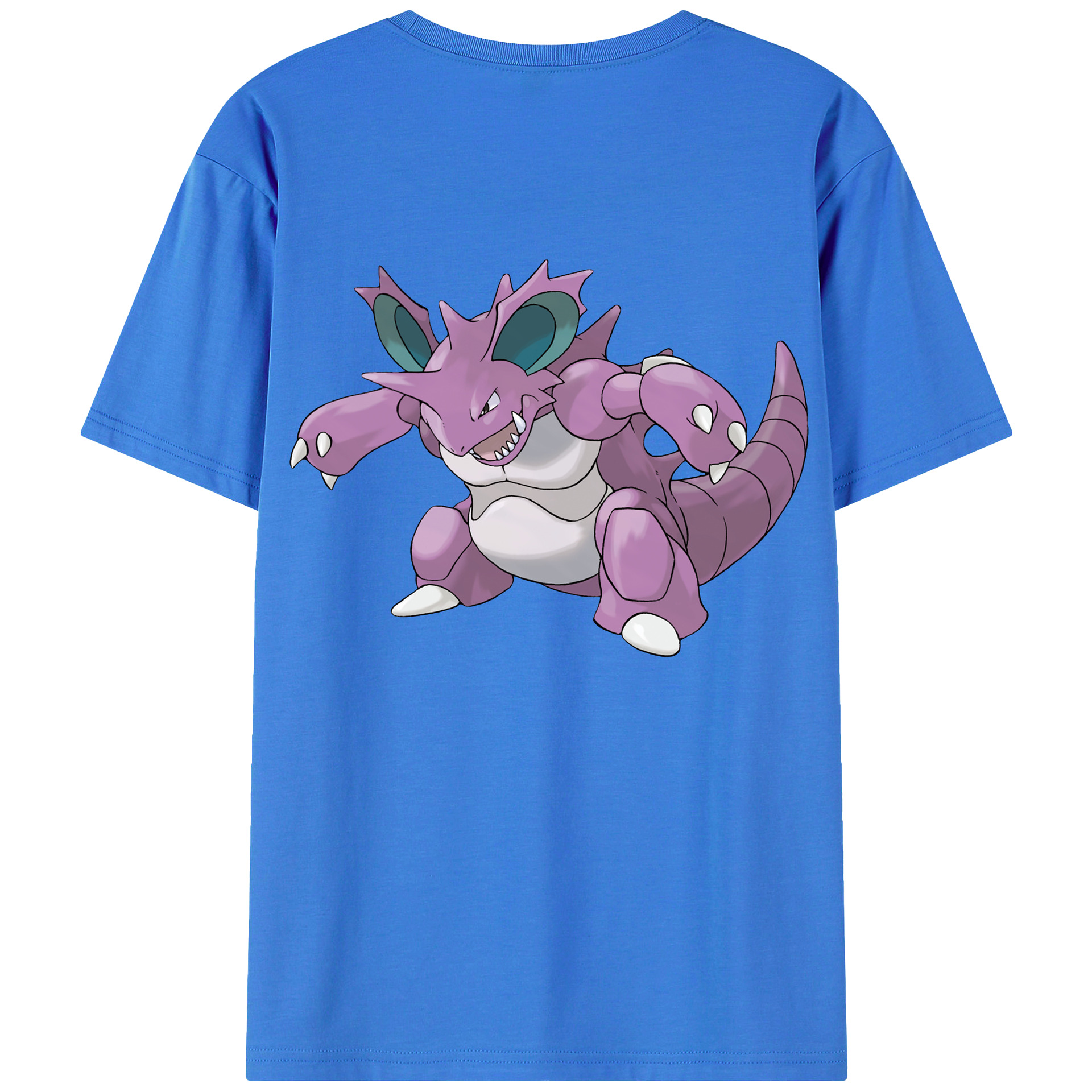 （画像用） ポケットモンスター Pokémon 綿100％半袖Tシャツ（背面プリント）