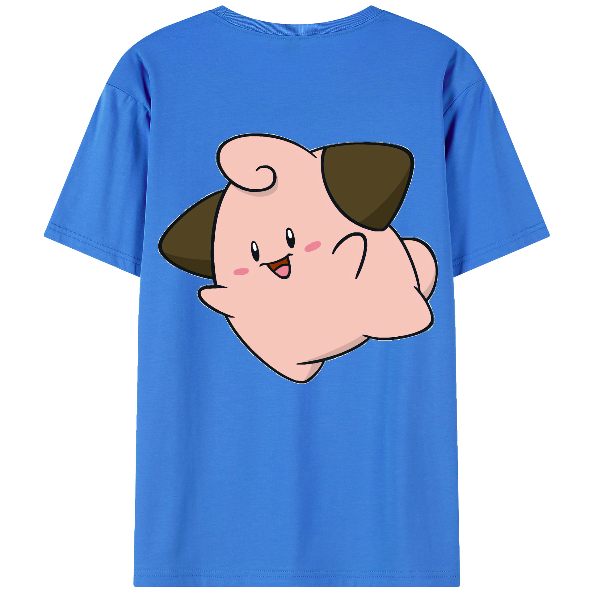 （画像用） ポケットモンスター Pokémon 綿100％半袖Tシャツ（背面プリント）