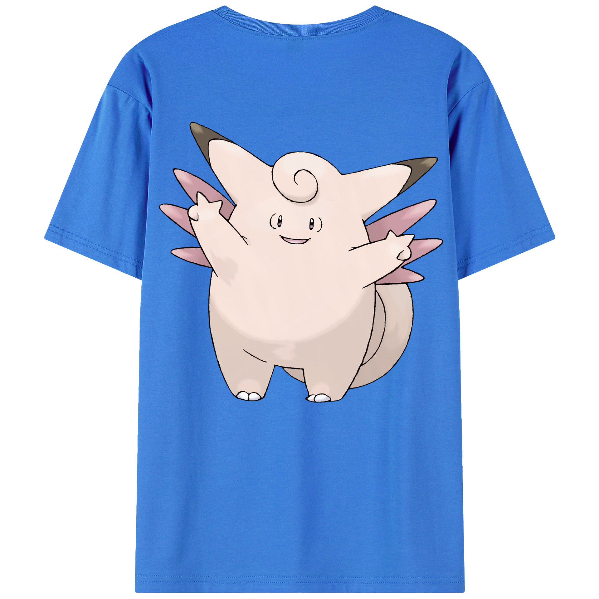 （画像用） ポケットモンスター Pokémon 綿100％半袖Tシャツ（背面プリント）