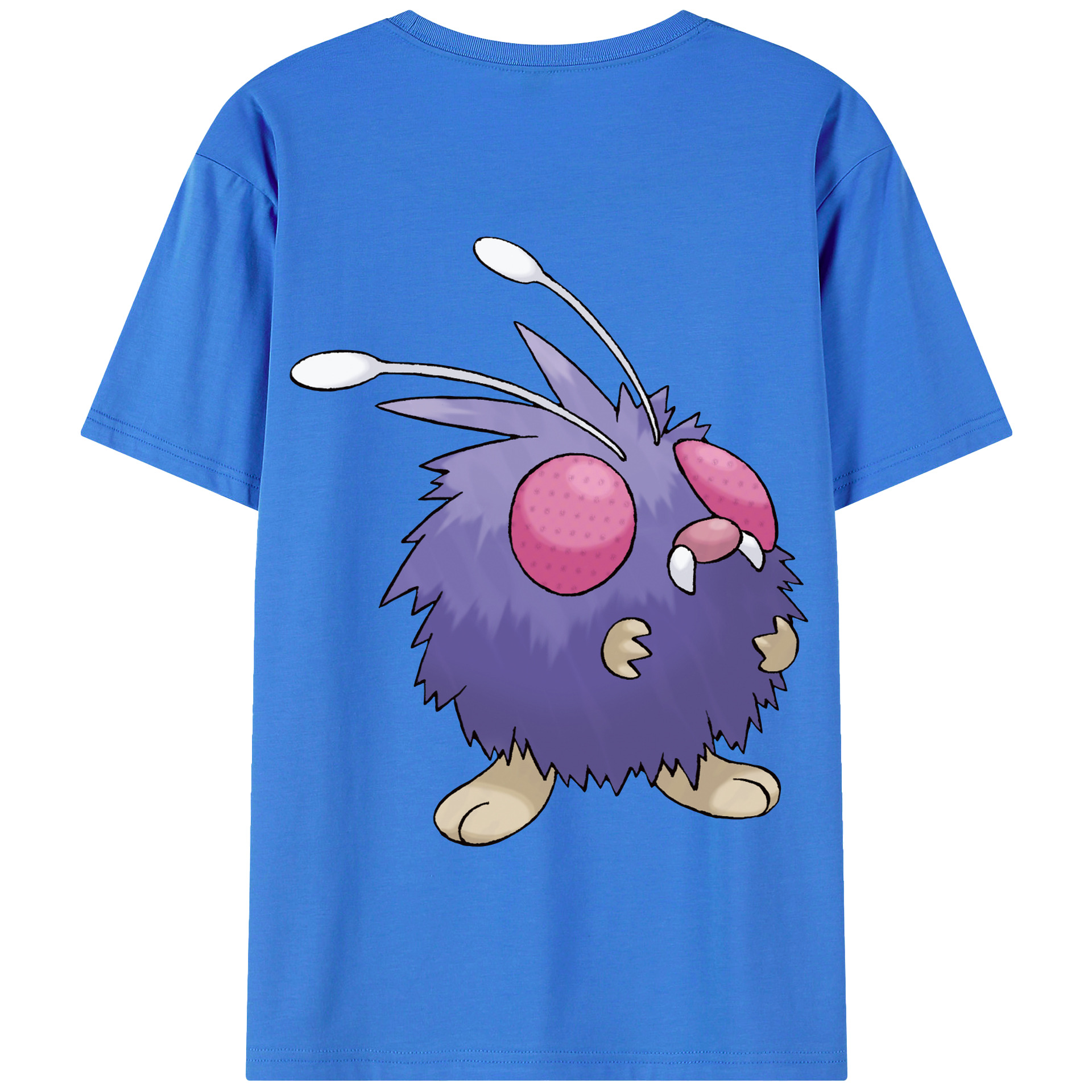 （画像用） ポケットモンスター Pokémon 綿100％半袖Tシャツ（背面プリント）