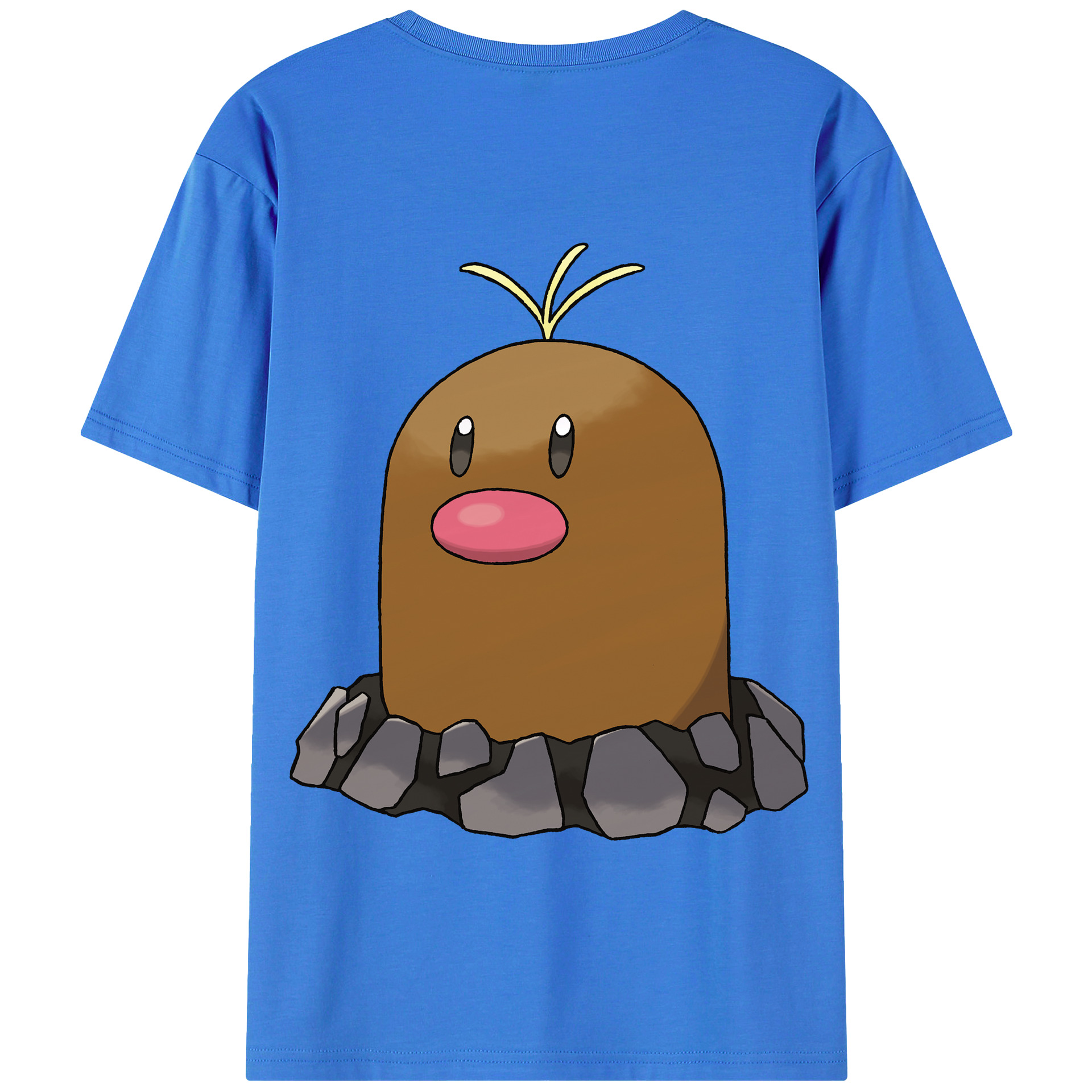 （画像用） ポケットモンスター Pokémon 綿100％半袖Tシャツ（背面プリント）