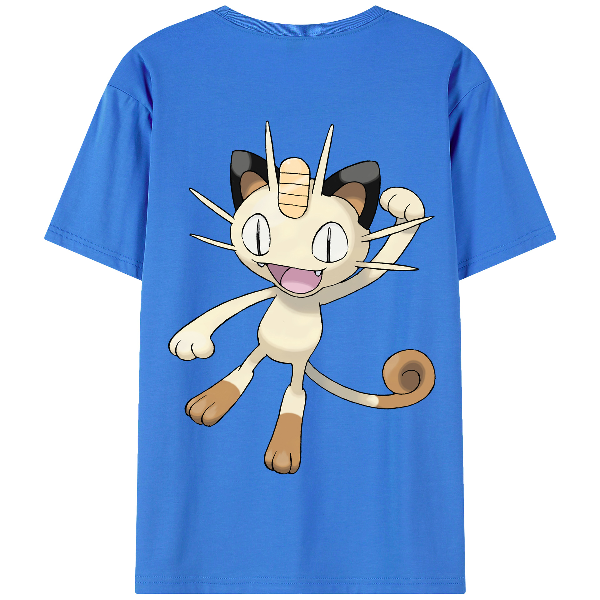 （画像用） ポケットモンスター Pokémon 綿100％半袖Tシャツ（背面プリント）