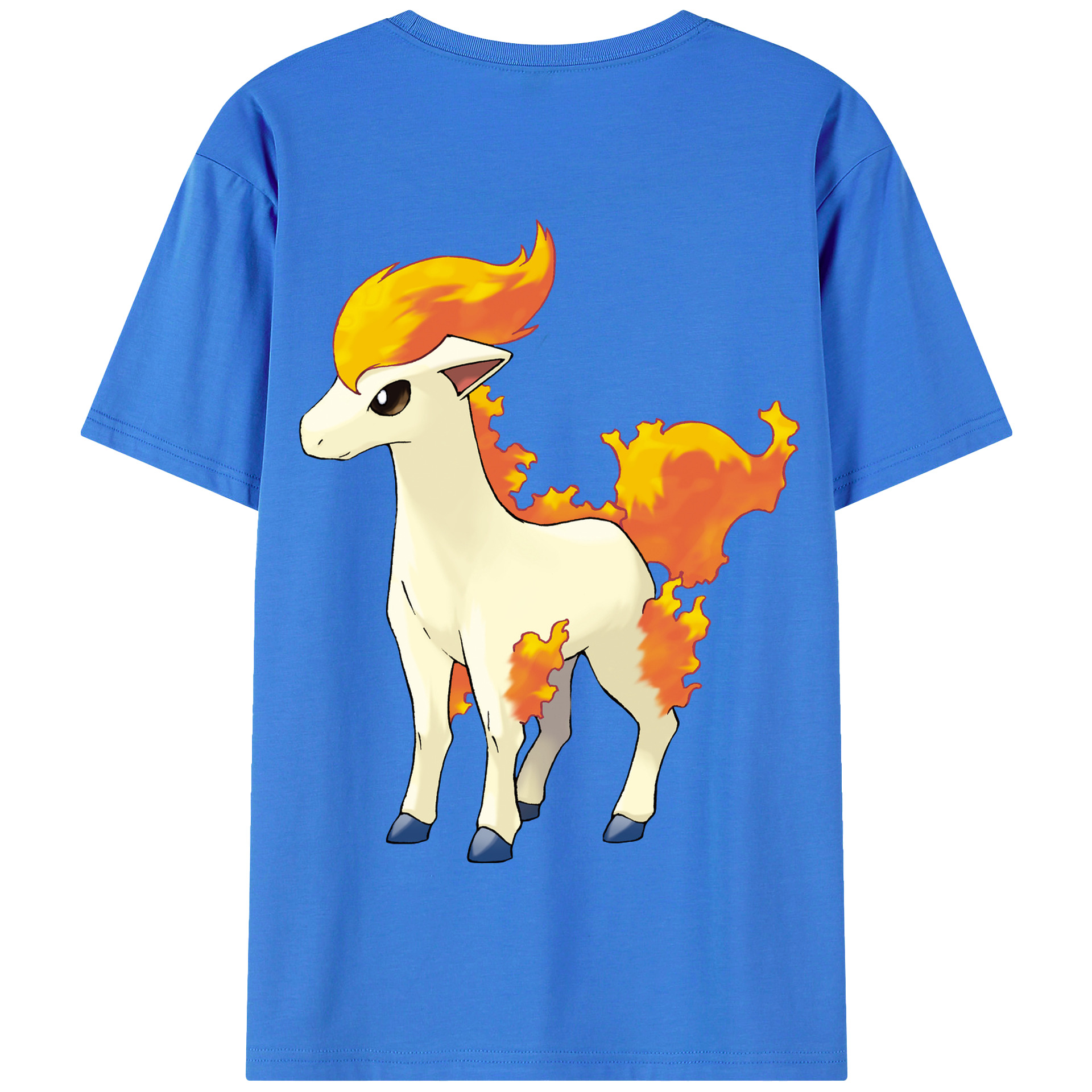 （画像用） ポケットモンスター Pokémon 綿100％半袖Tシャツ（背面プリント）