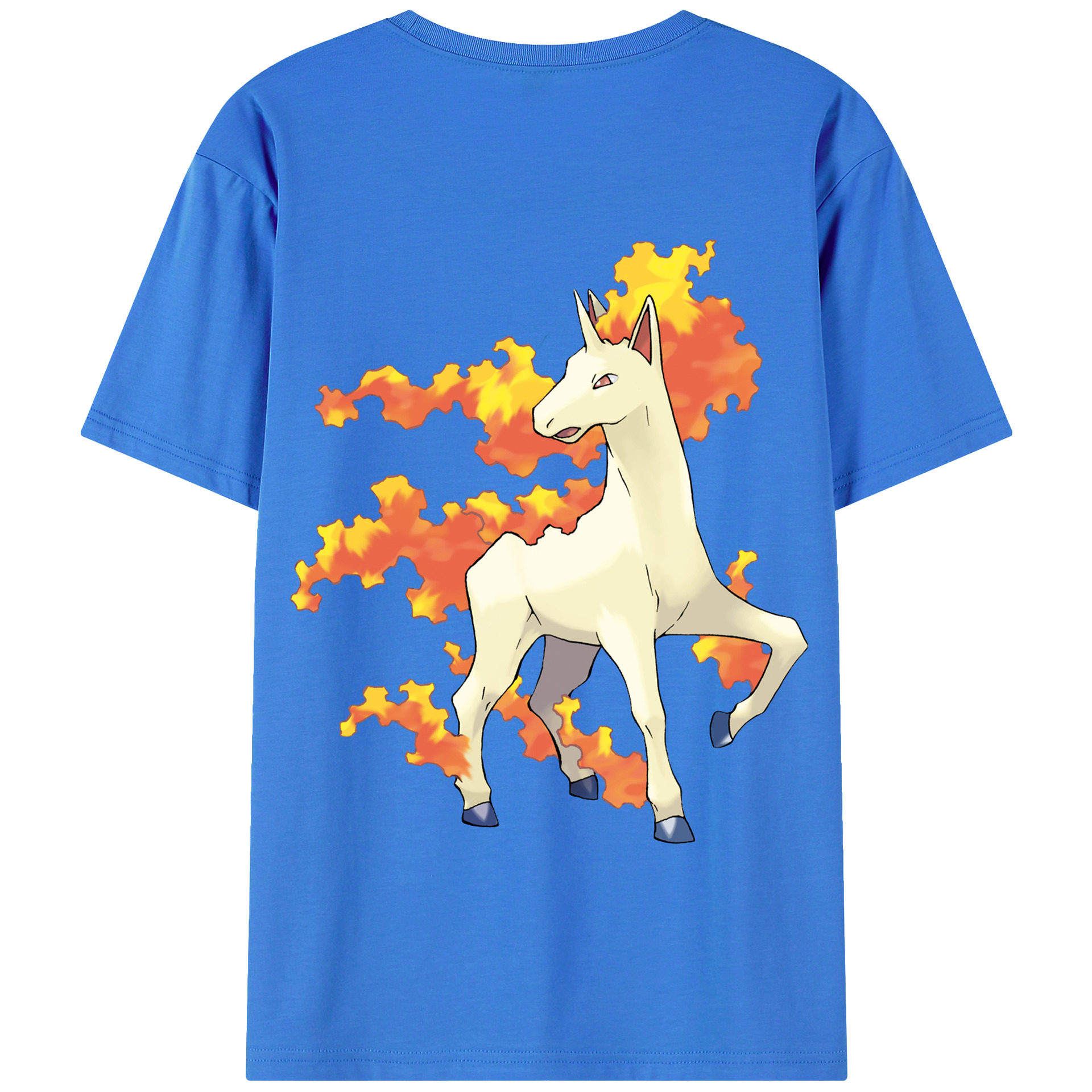 （画像用） ポケットモンスター Pokémon 綿100％半袖Tシャツ（背面プリント）