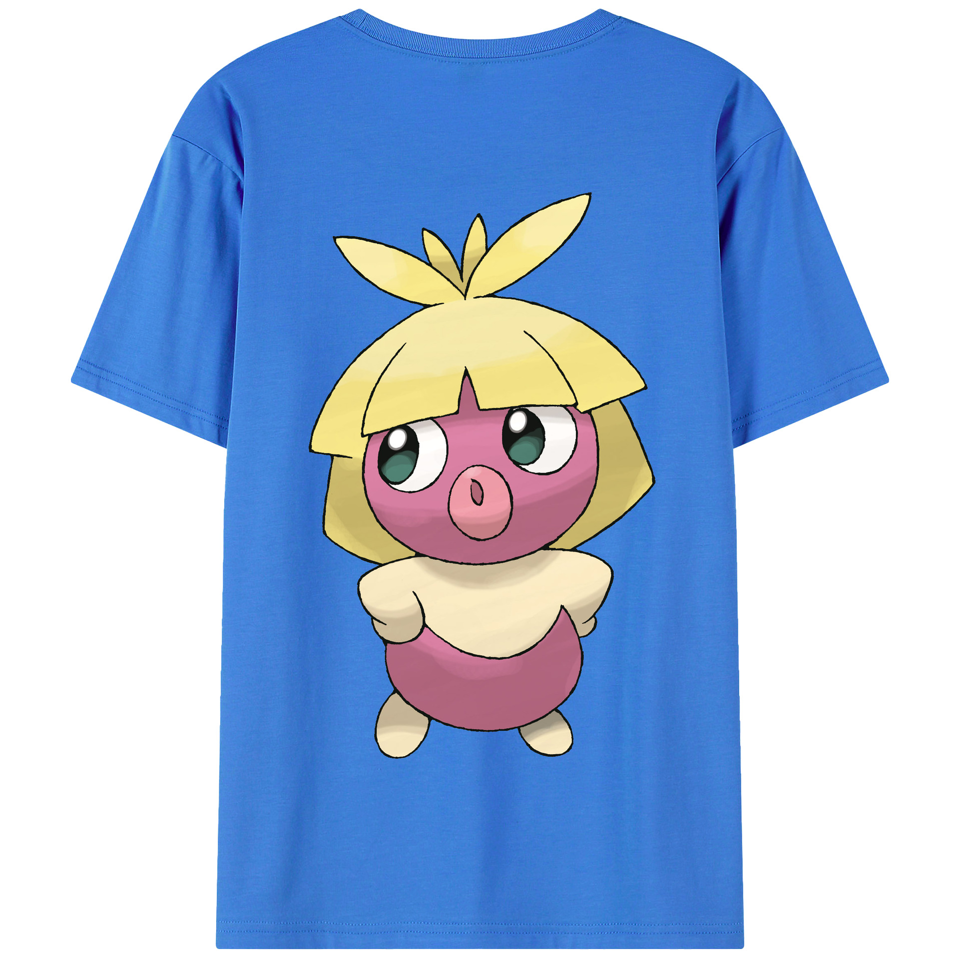 （画像用） ポケットモンスター Pokémon 綿100％半袖Tシャツ（背面プリント）