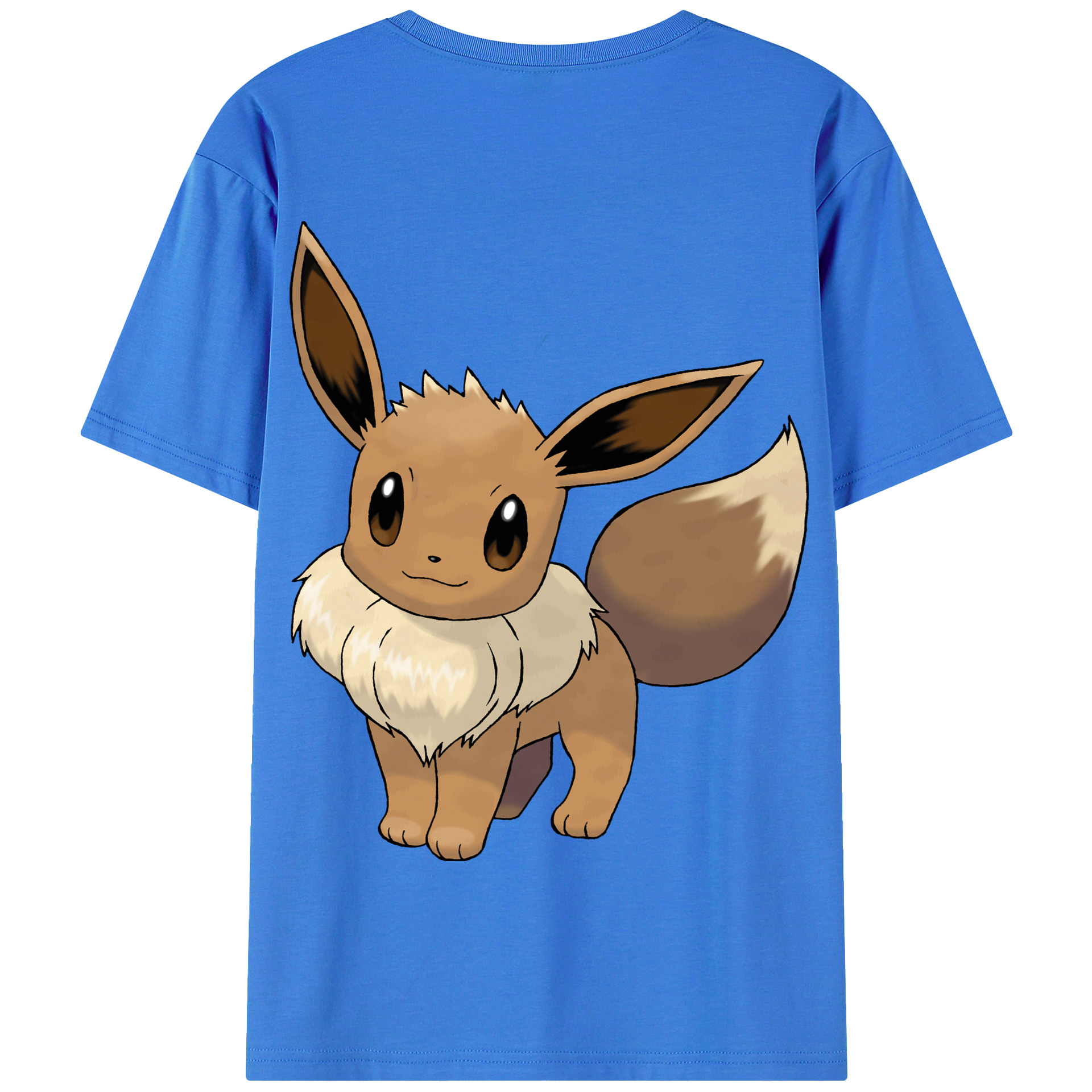 （画像用） ポケットモンスター Pokémon 綿100％半袖Tシャツ（背面プリント）