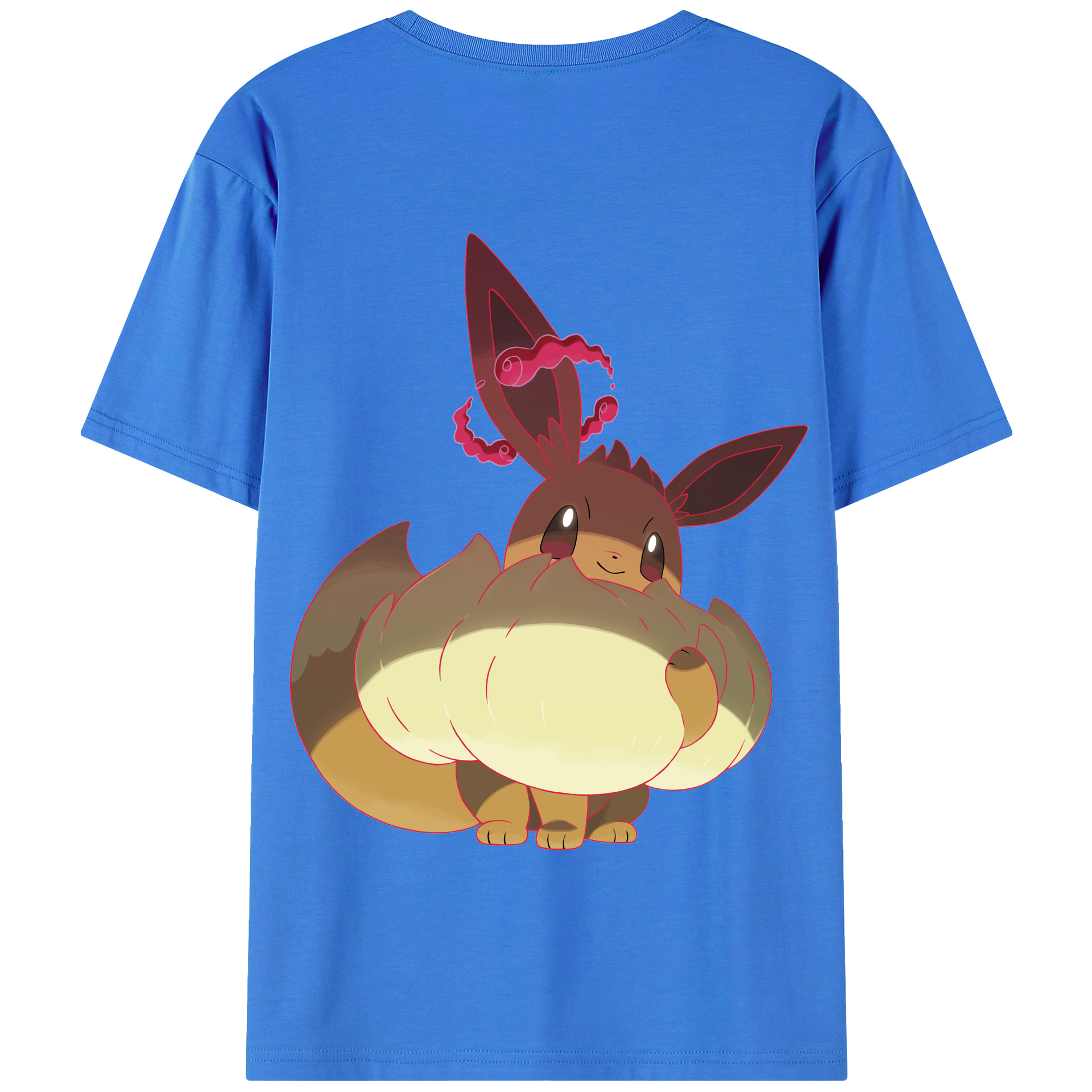 （画像用） ポケットモンスター Pokémon 綿100％半袖Tシャツ（背面プリント）