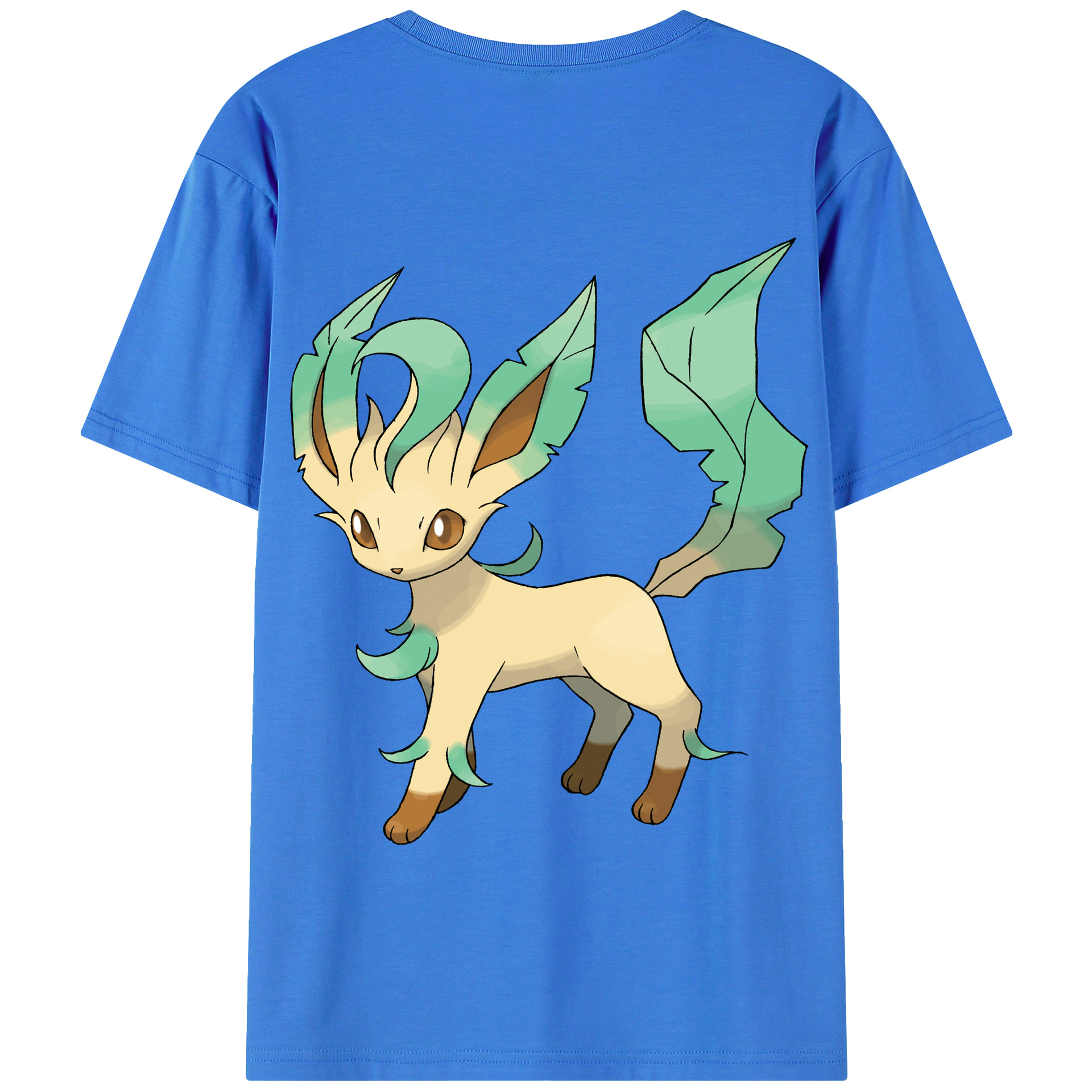 （画像用） ポケットモンスター Pokémon 綿100％半袖Tシャツ（背面プリント）