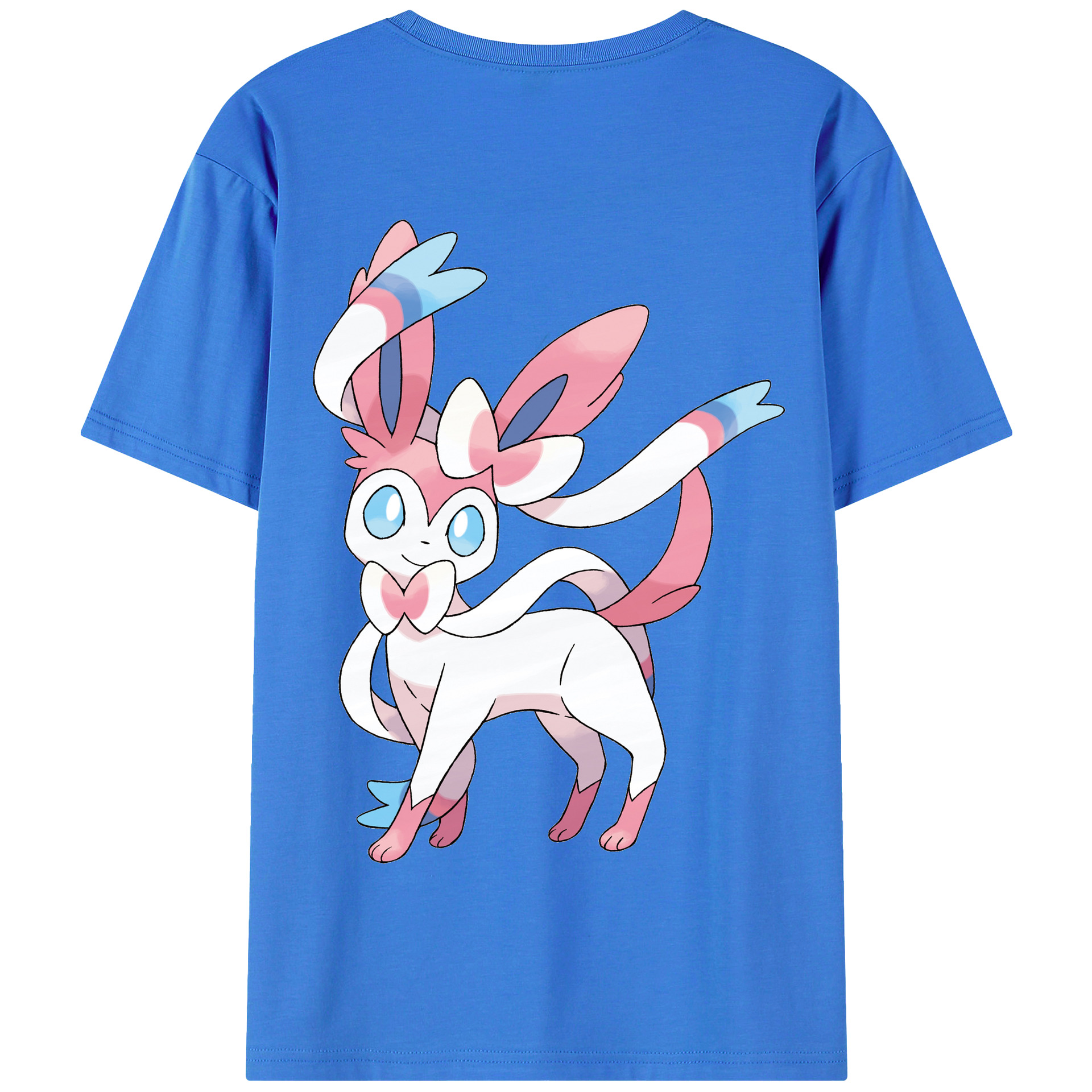 （画像用） ポケットモンスター Pokémon 綿100％半袖Tシャツ（背面プリント）