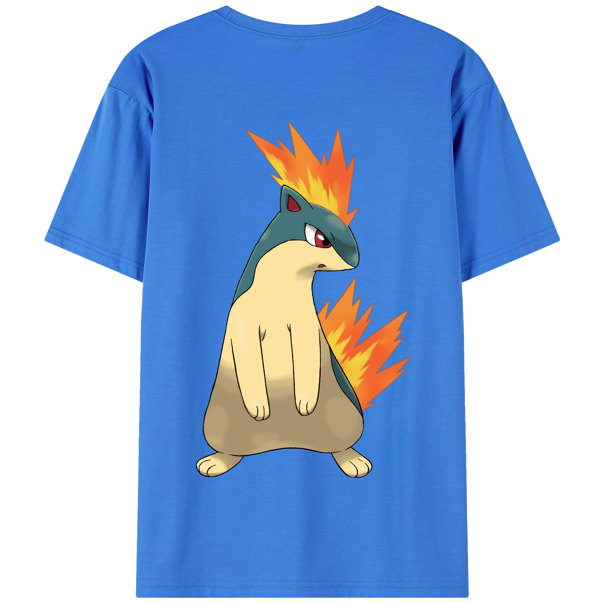 （画像用） ポケットモンスター Pokémon 綿100％半袖Tシャツ（背面プリント）