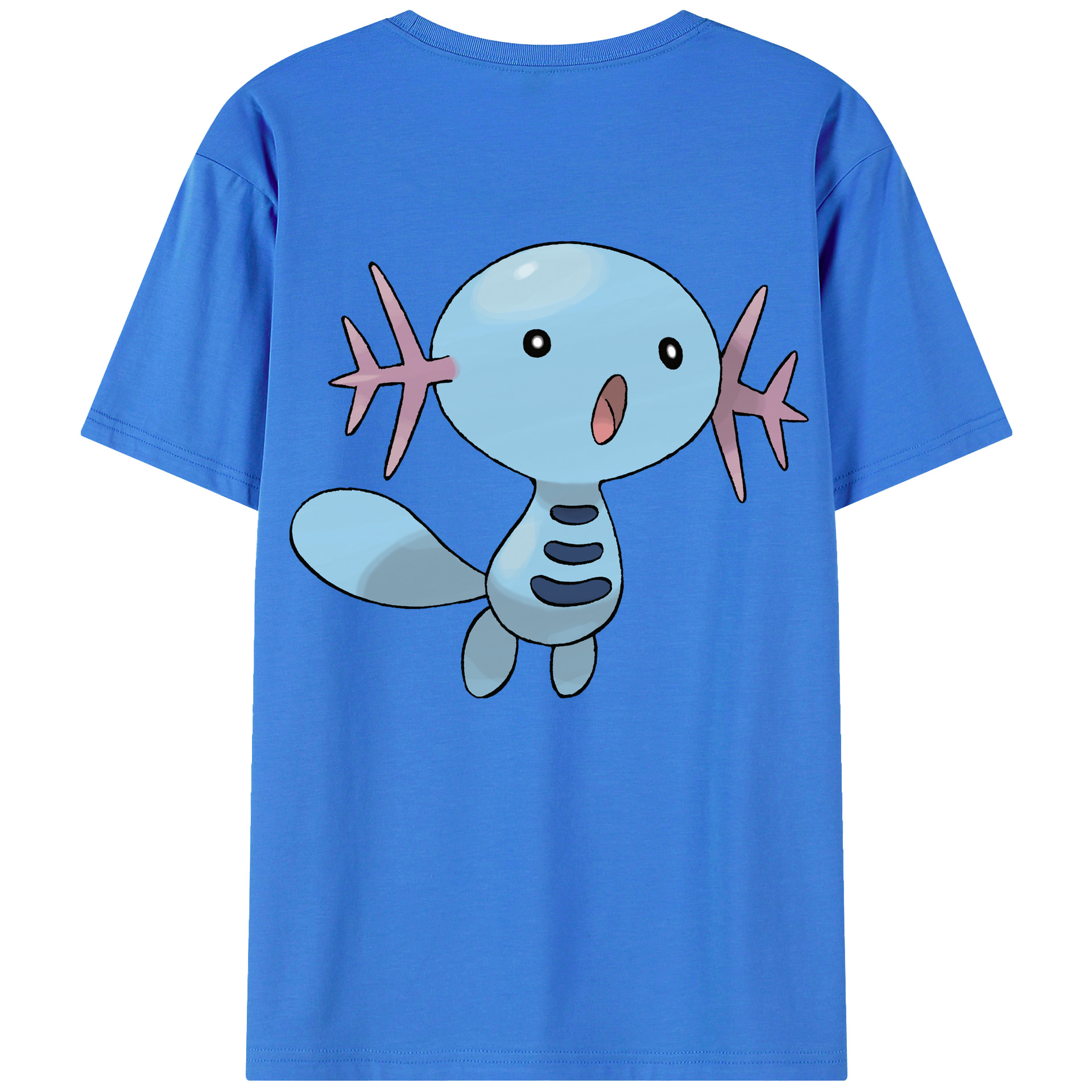 （画像用） ポケットモンスター Pokémon 綿100％半袖Tシャツ（背面プリント）