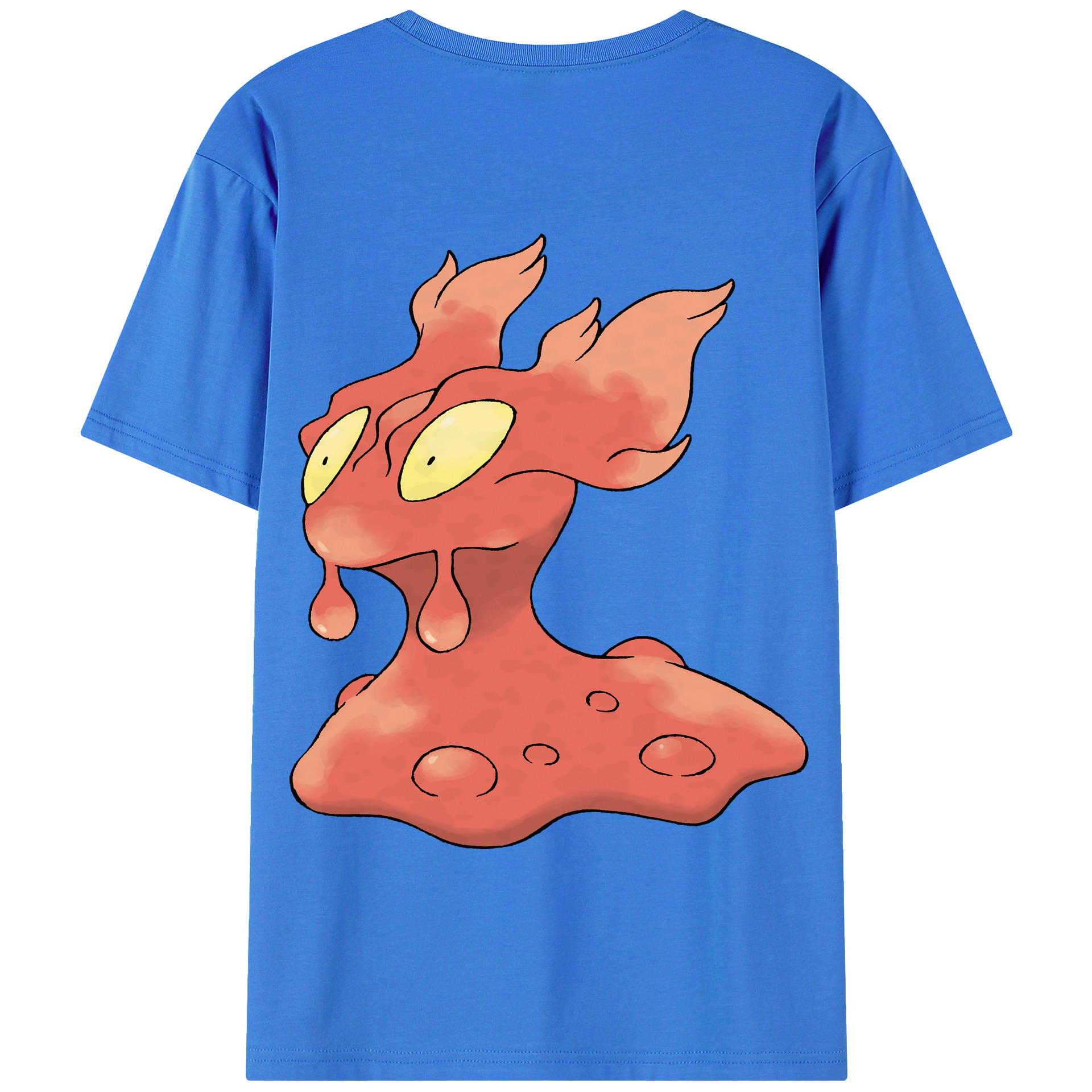 （画像用） ポケットモンスター Pokémon 綿100％半袖Tシャツ（背面プリント）