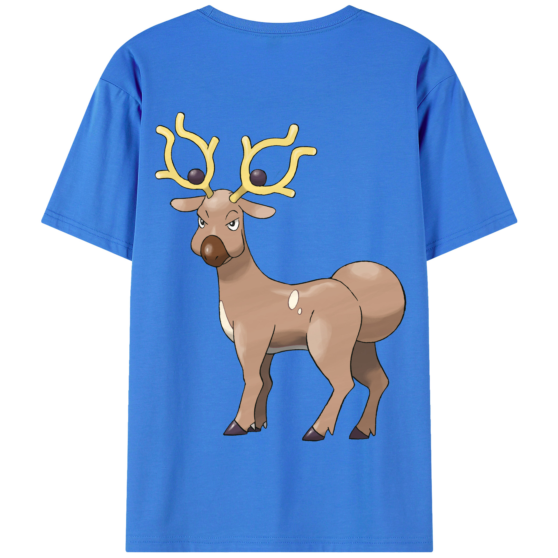 （画像用） ポケットモンスター Pokémon 綿100％半袖Tシャツ（背面プリント）