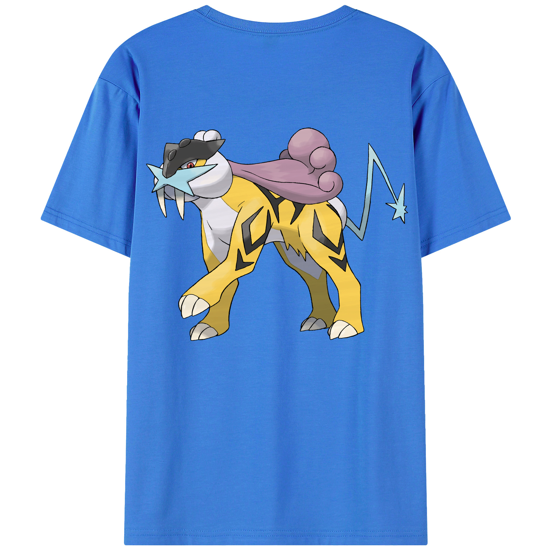 （画像用） ポケットモンスター Pokémon 綿100％半袖Tシャツ（背面プリント）