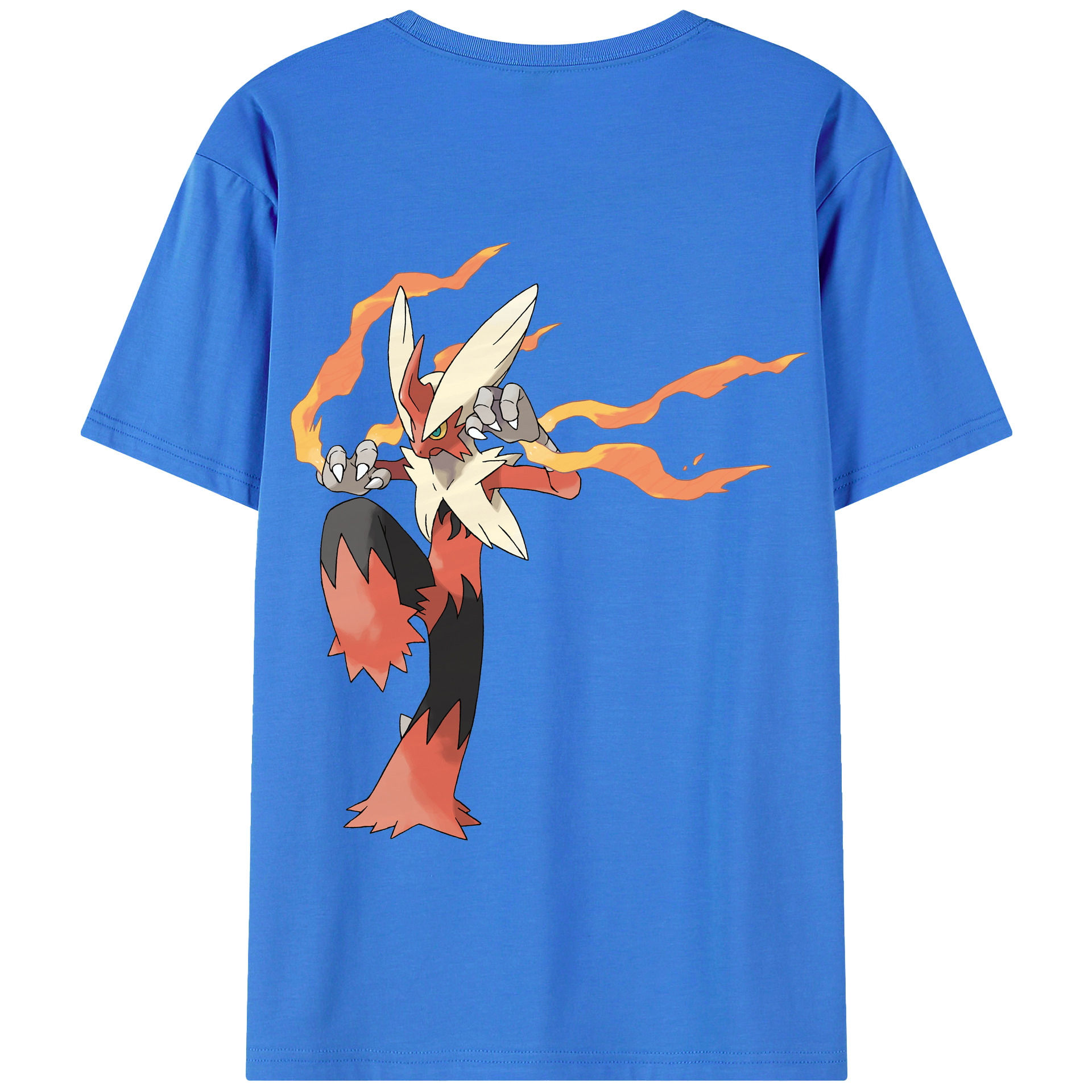 （画像用） ポケットモンスター Pokémon 綿100％半袖Tシャツ（背面プリント）