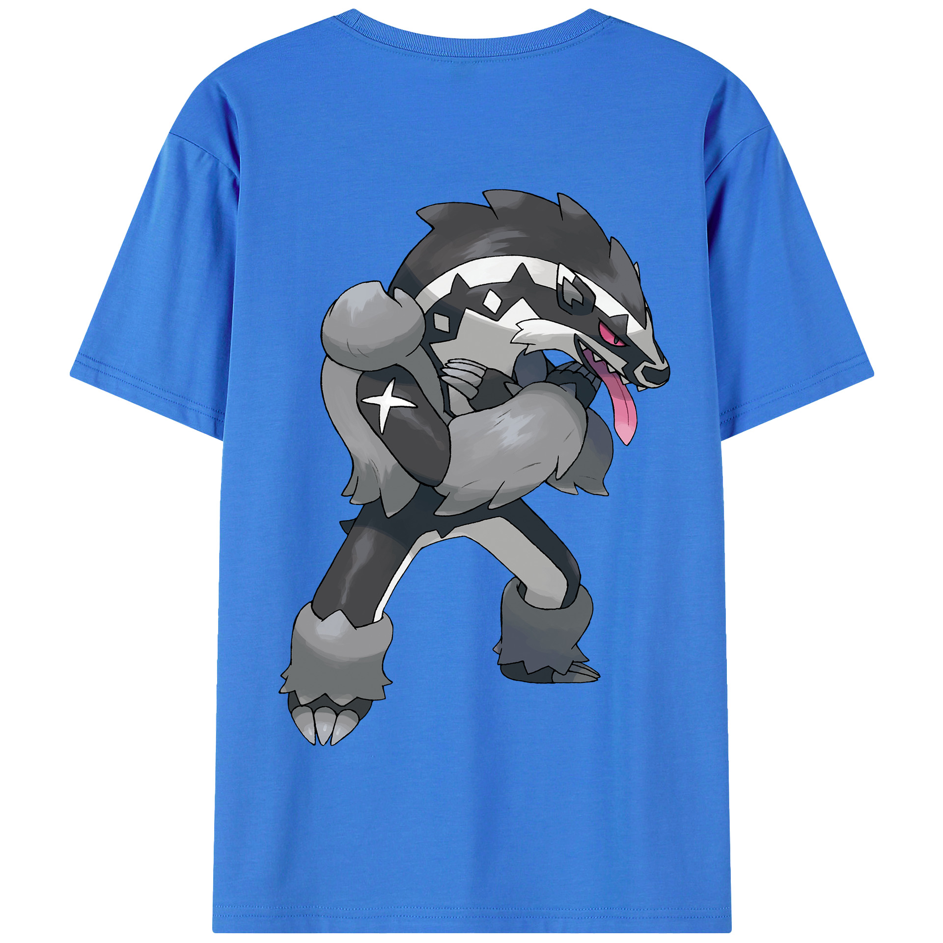（画像用） ポケットモンスター Pokémon 綿100％半袖Tシャツ（背面プリント）