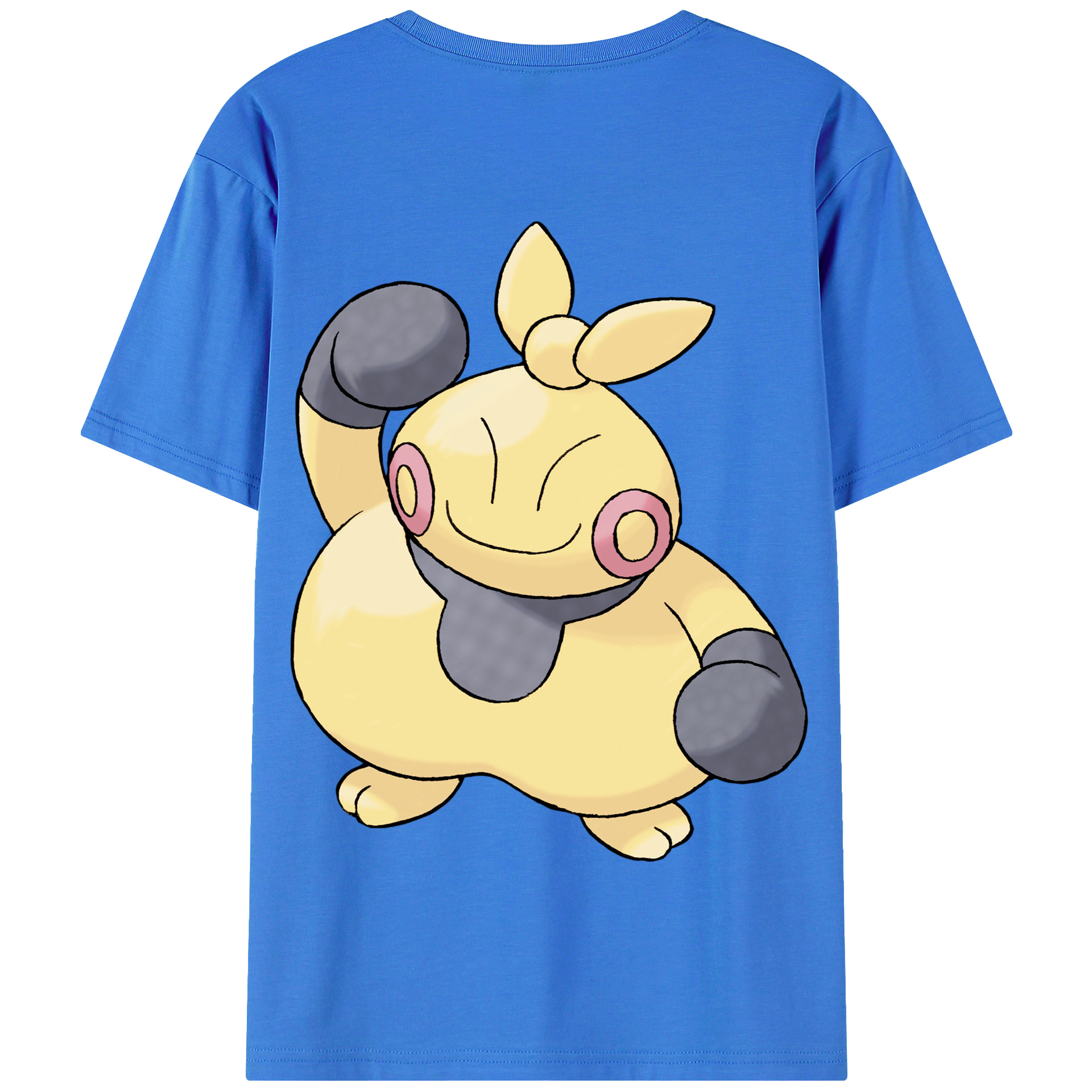 （画像用） ポケットモンスター Pokémon 綿100％半袖Tシャツ（背面プリント）