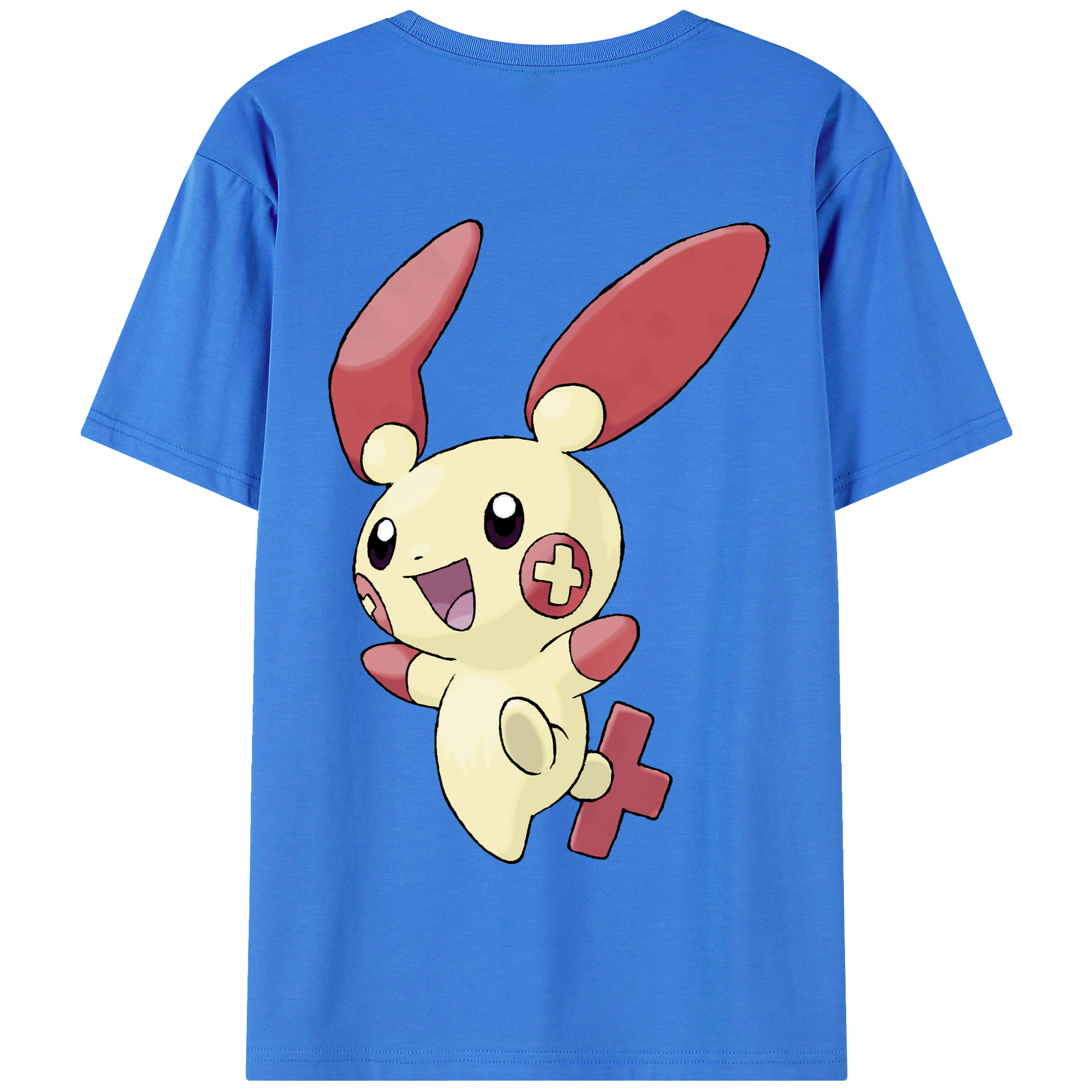 （画像用） ポケットモンスター Pokémon 綿100％半袖Tシャツ（背面プリント）