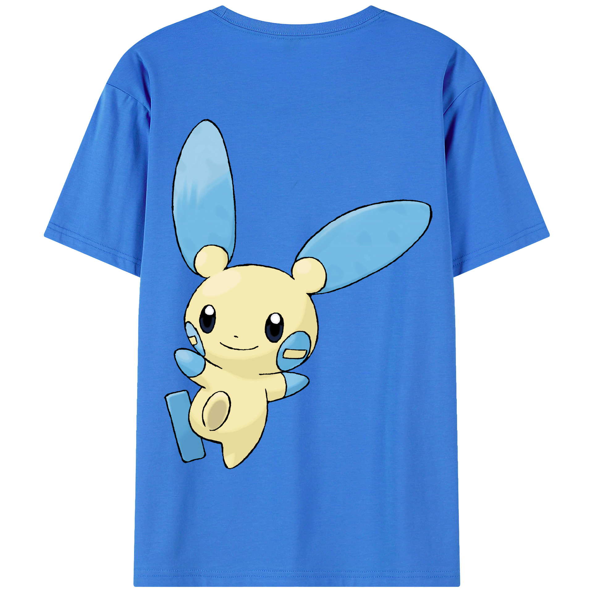 （画像用） ポケットモンスター Pokémon 綿100％半袖Tシャツ（背面プリント）