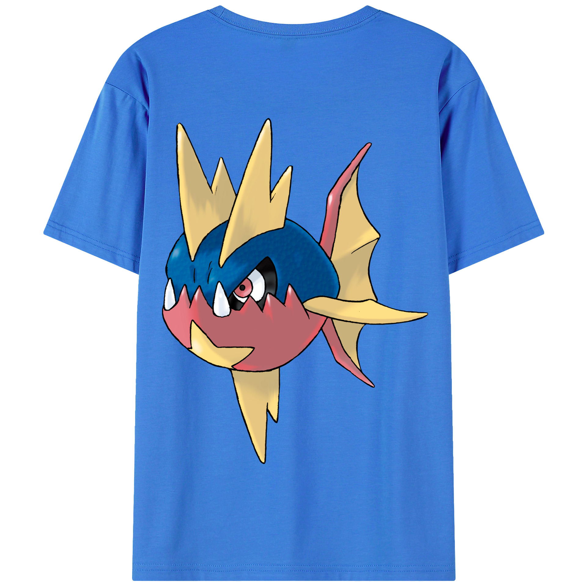 （画像用） ポケットモンスター Pokémon 綿100％半袖Tシャツ（背面プリント）
