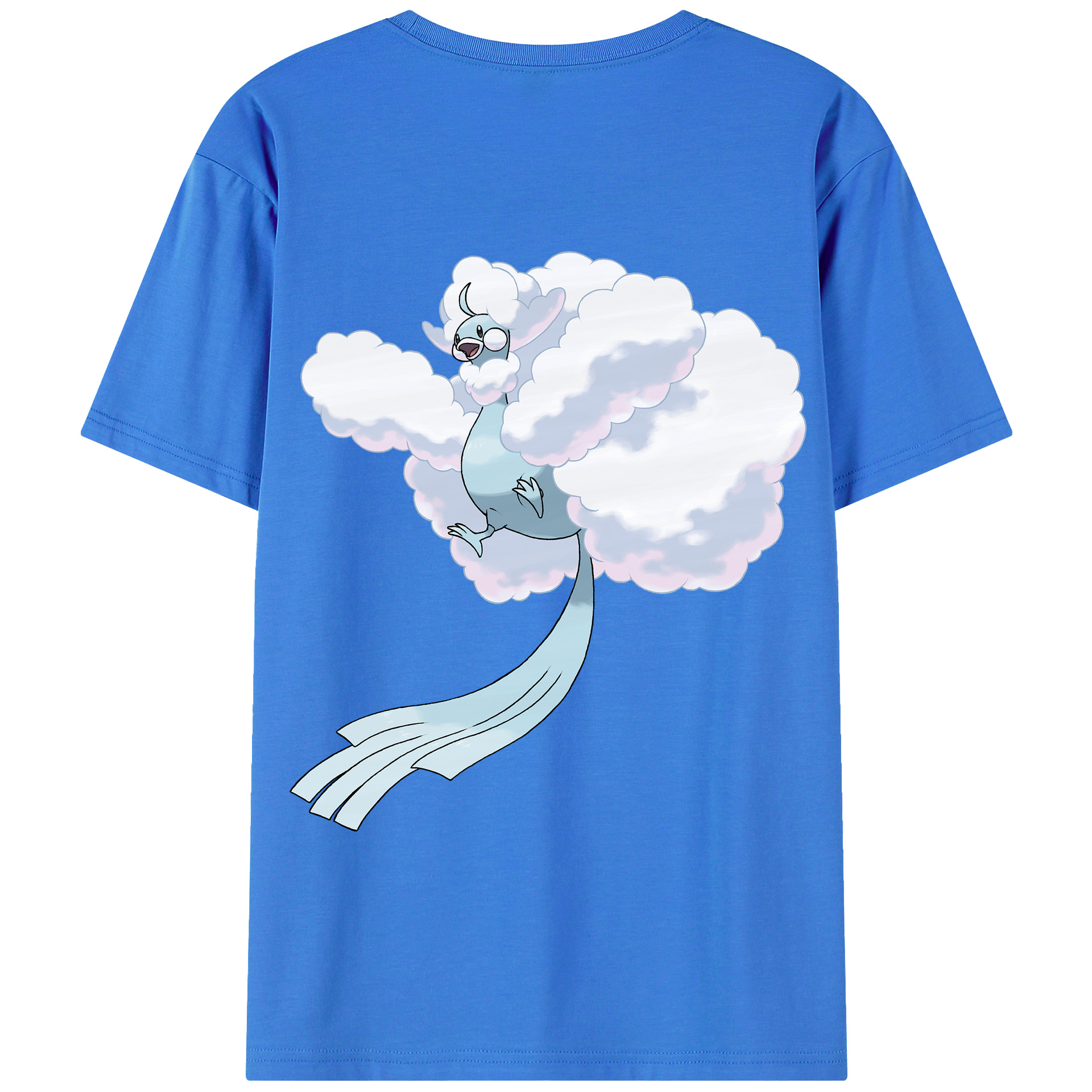 （画像用） ポケットモンスター Pokémon 綿100％半袖Tシャツ（背面プリント）