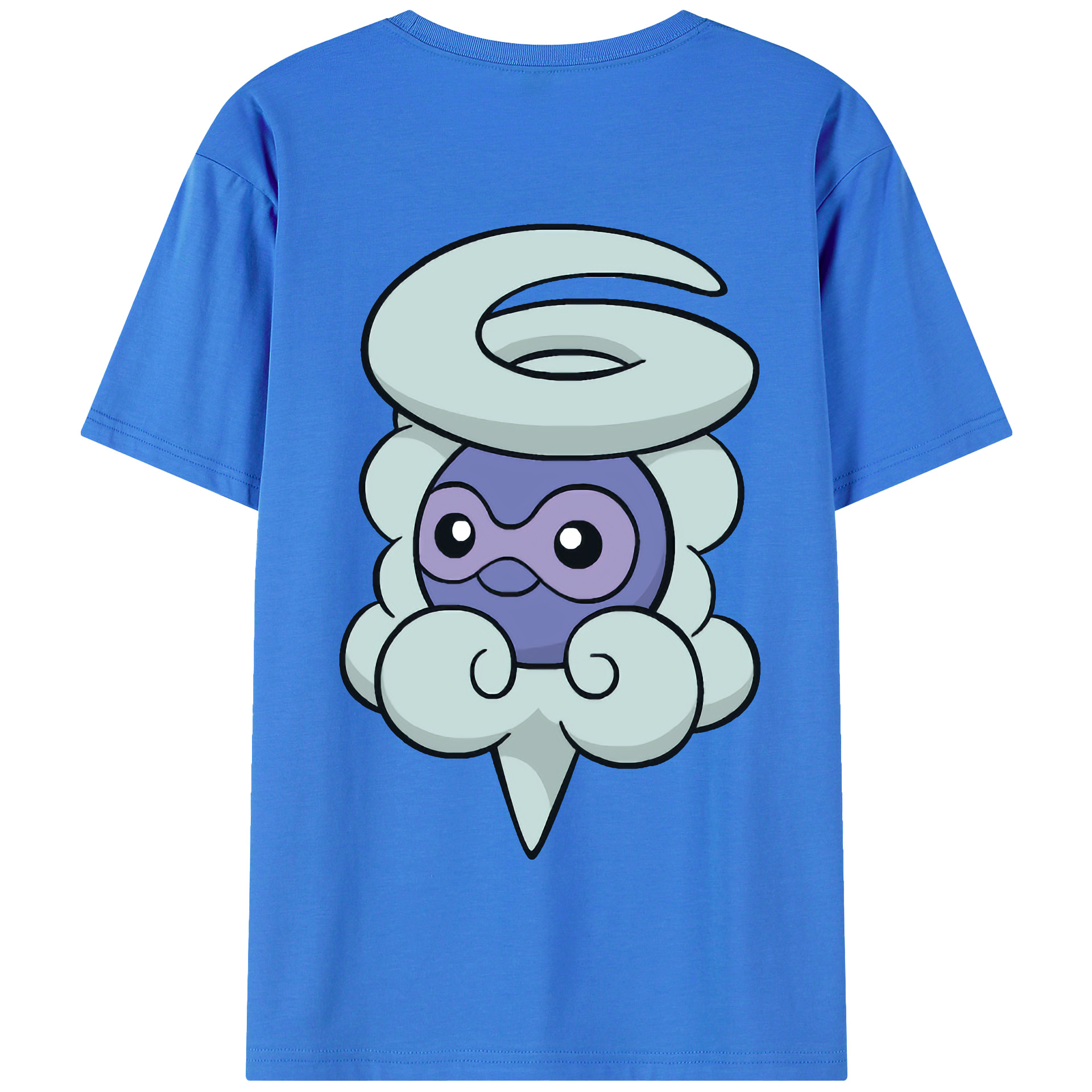 （画像用） ポケットモンスター Pokémon 綿100％半袖Tシャツ（背面プリント）